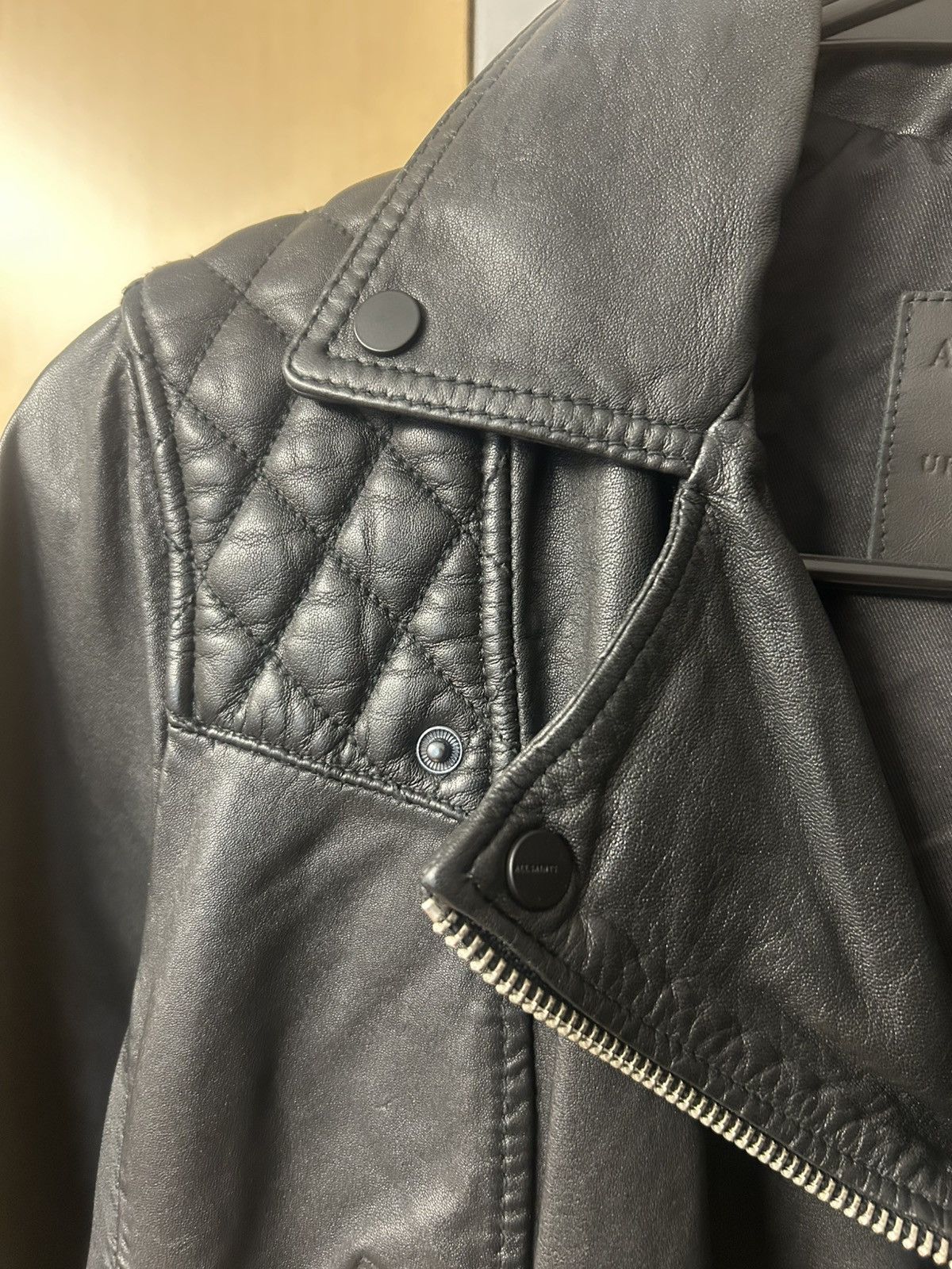 Allsaints All saints cropped biker jacket Size M / US 6-8 / IT 42-44 - 3 Thumbnail