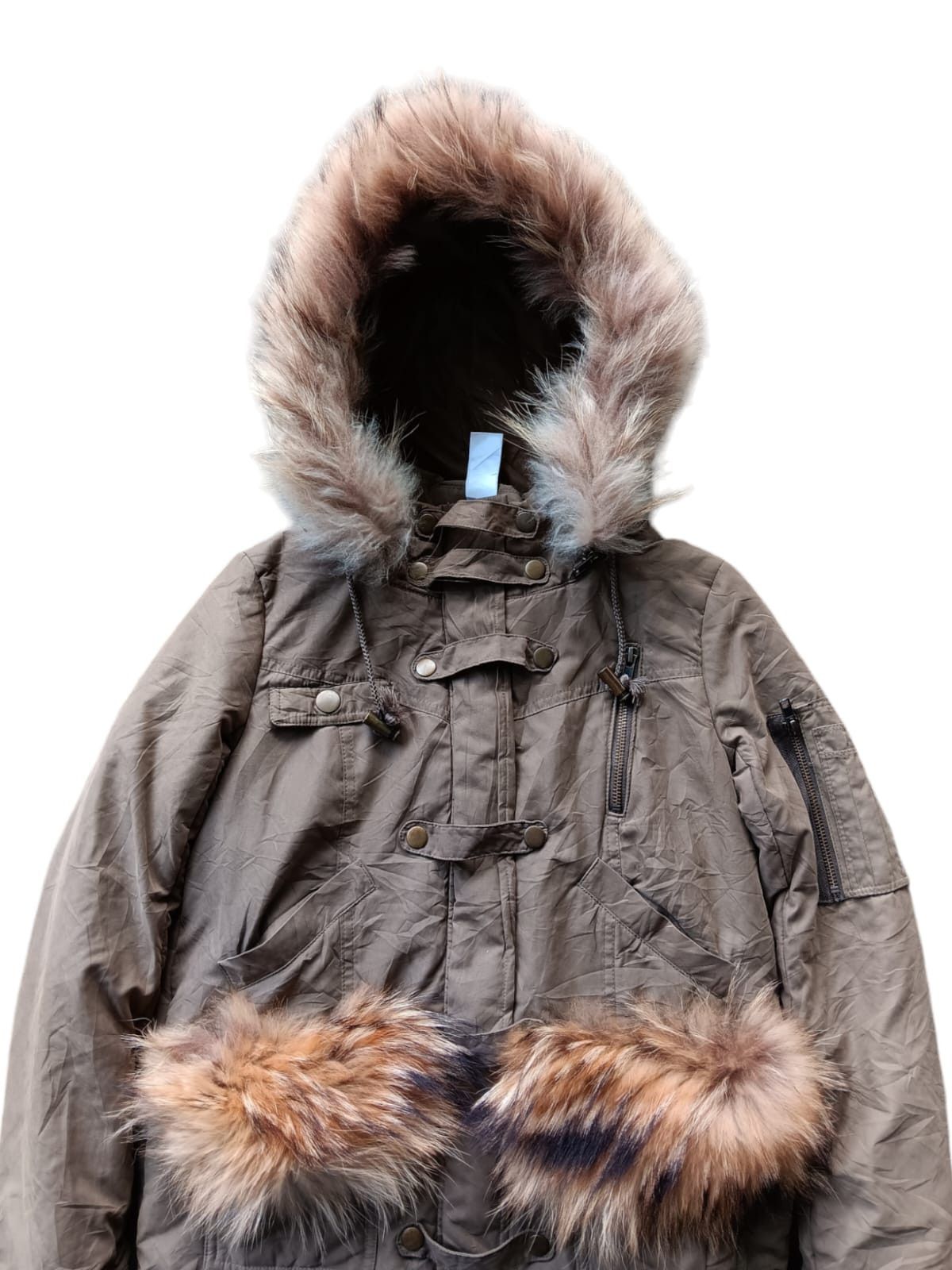 14th Addiction Murua fur hoodie & pocket japanese lgb style jacket Size US S / EU 44-46 / 1 - 3 Thumbnail