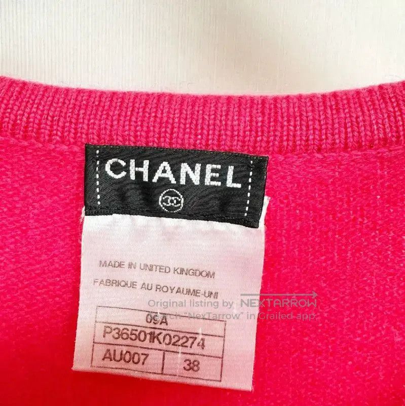 Chanel Chanel Summer Pink Cashmere Dress . Size S / US 4 / IT 40 - 3 Thumbnail
