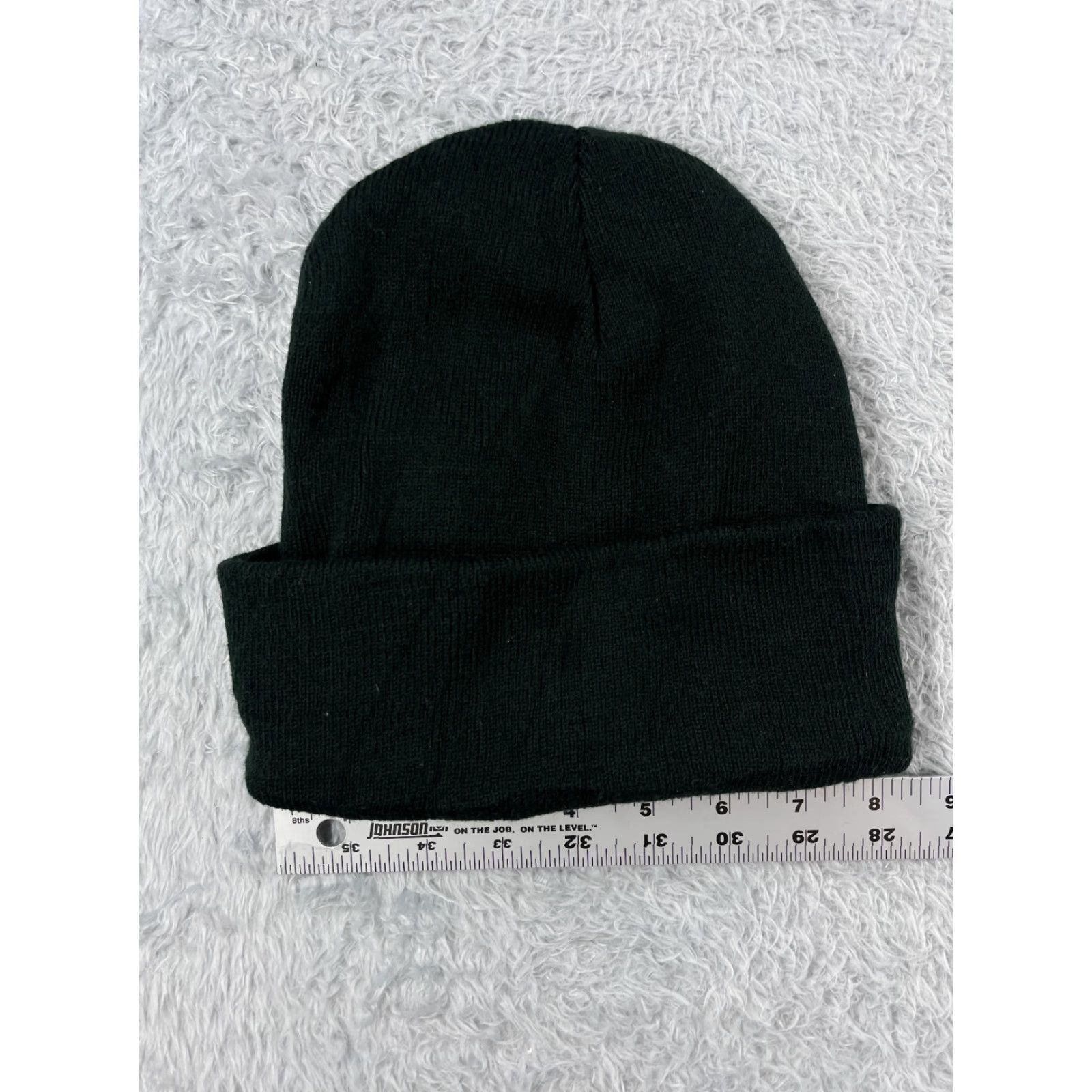 Port & Company Port & Company Beanie Adult One Size Black Knit Acrylic Lined Adjustable Lightweight Clothing Hat Mens Size ONE SIZE - 3 Thumbnail