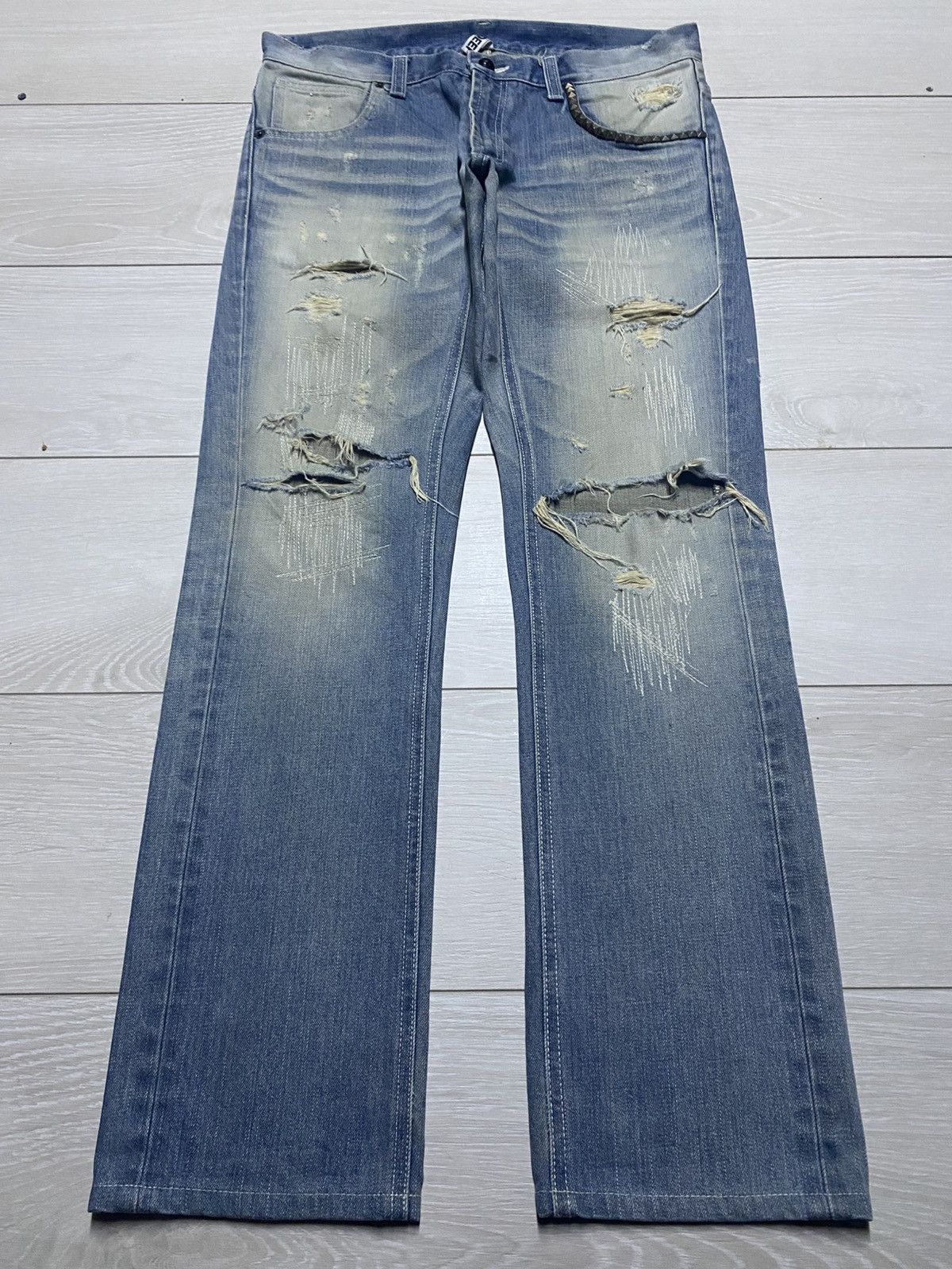 Undercover Vintage Deep Cross Jeans Undercover Style Size US 32 / EU 48 - 1 Thumbnail