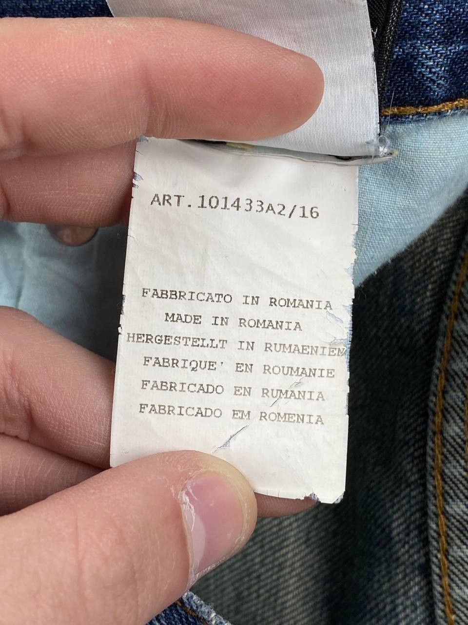 Stone Island Vintage Stone Island Denim Jeans 90s Men Size 30 Blue Size US 30 / EU 46 - 14 Thumbnail