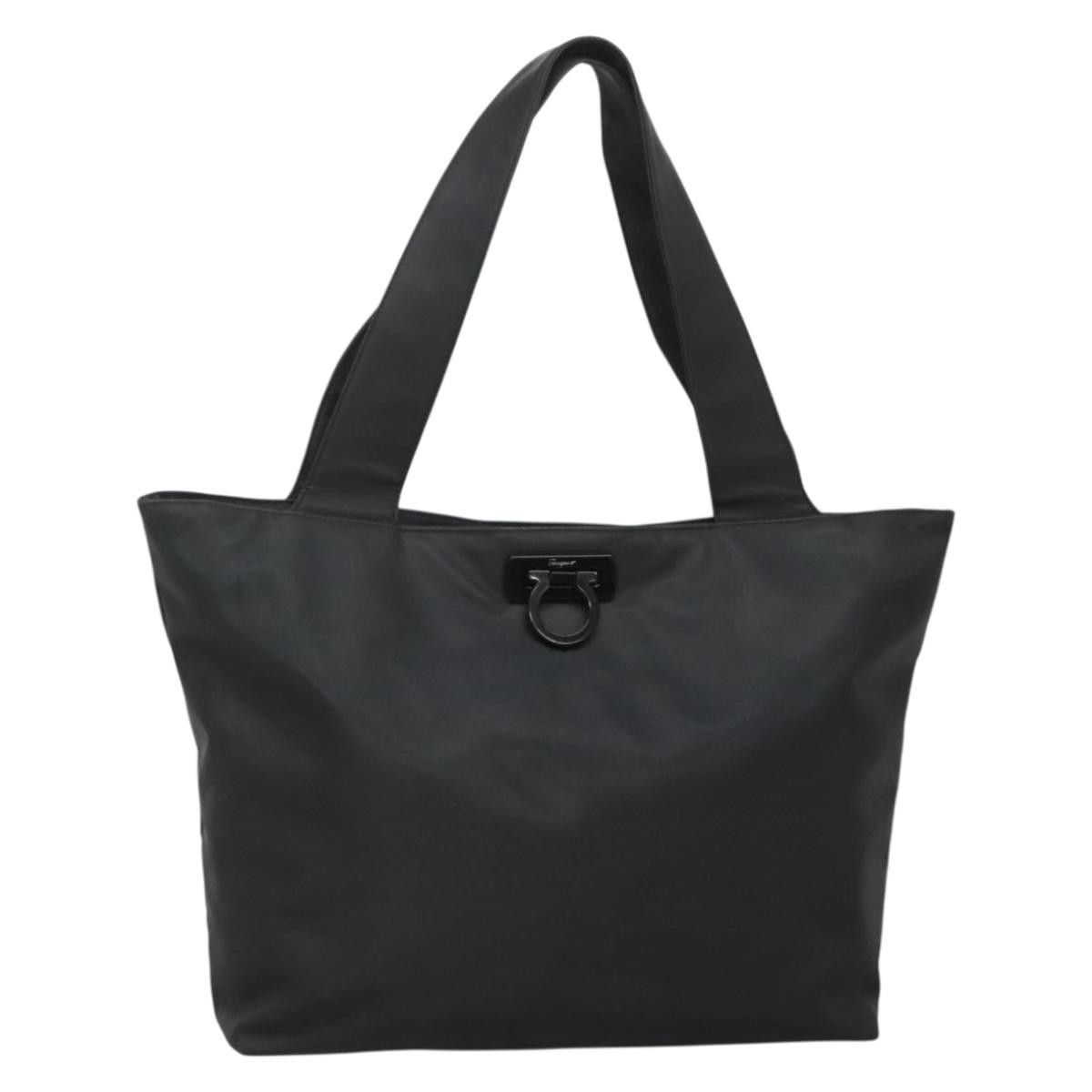 Salvatore Ferragamo Salvatore Ferragamo Gancini Tote Nylon Size ONE SIZE - 1 Thumbnail