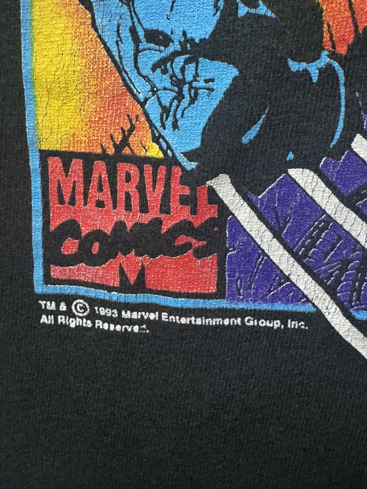 Marvel Comics × Vintage Vintage Marvel Comics X- Men Wolverine T shirt Size US S / EU 44-46 / 1 - 3 Thumbnail