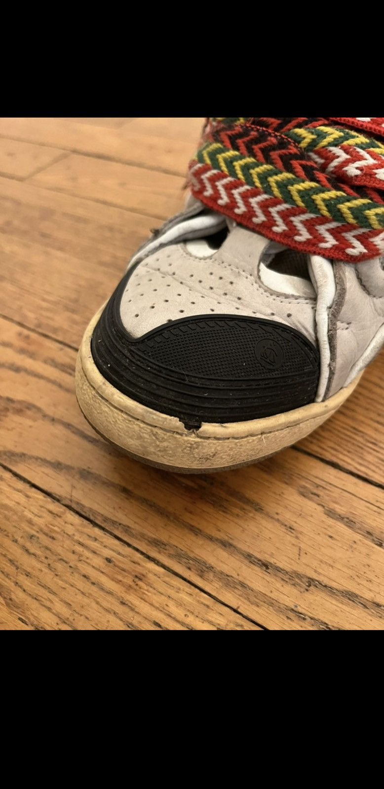 Lanvin Curb chunky lace classic Logo Sneakers Size US 8 / EU 41 - 11 Thumbnail