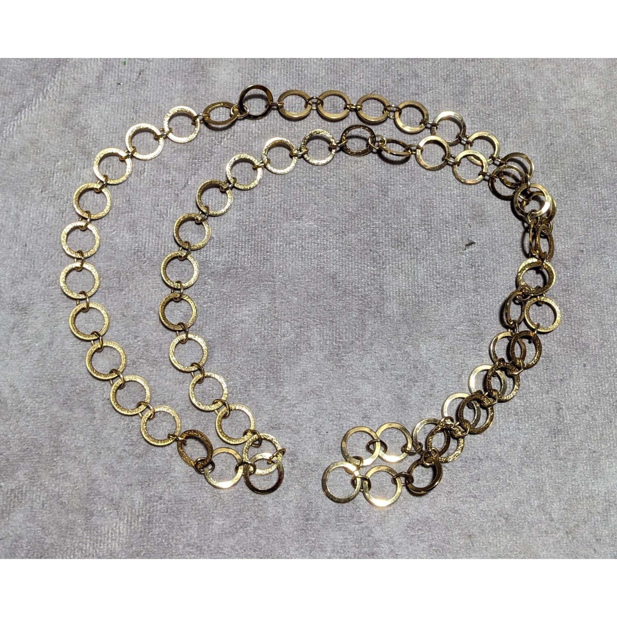 Other Gold-Tone Circle Link Chain Necklace Size ONE SIZE - 10 Thumbnail