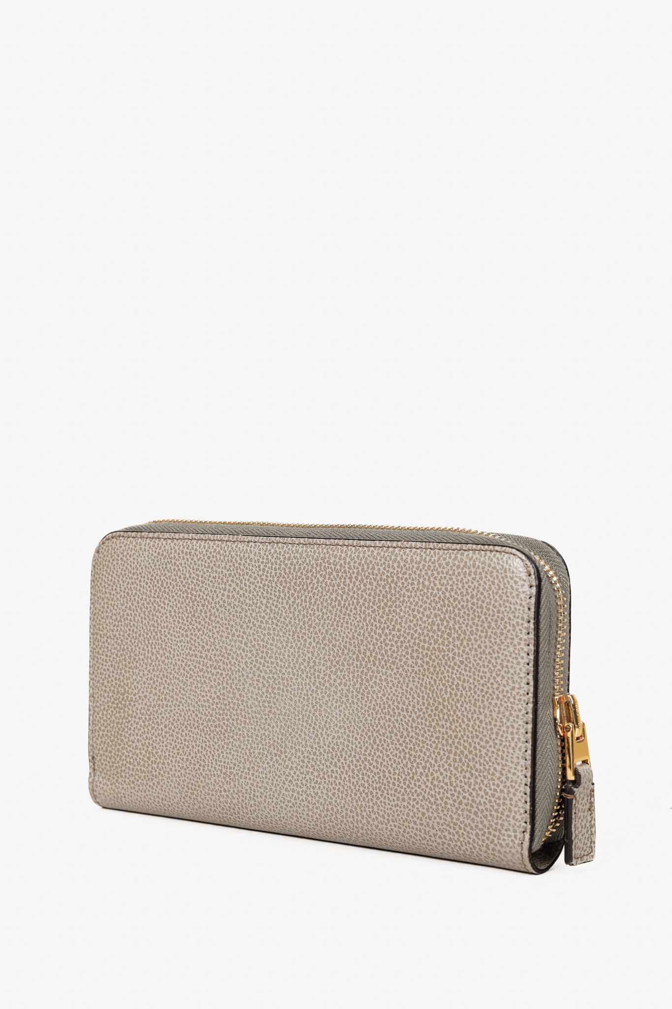 Tom Ford Tom Ford Zip Around Long Grey Pebbled Leather Wallet Size ONE SIZE - 3 Thumbnail