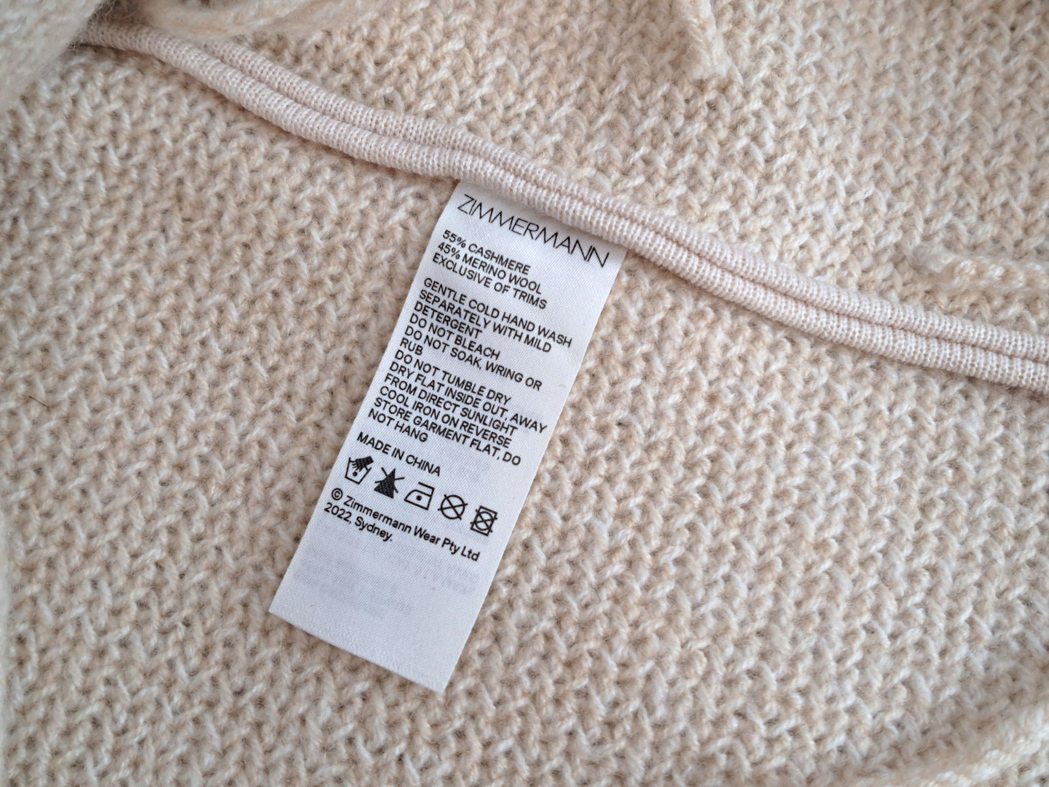 Zimmermann ZIMMERMANN kaleidoscope fringed cashmere blend sweater. Size XS / US 0-2 / IT 36-38 - 10 Thumbnail