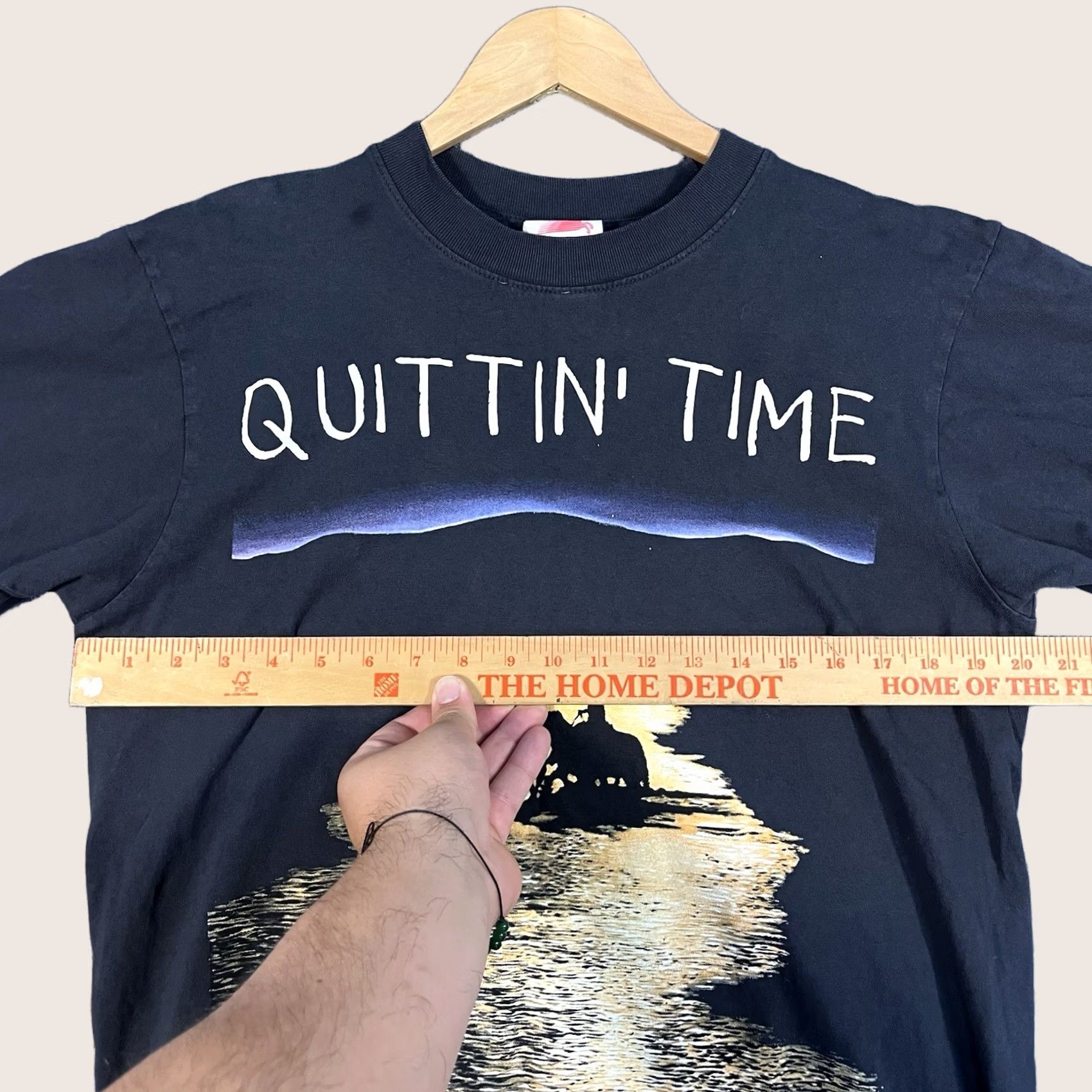 One of These Days VINTAGE Zach Bryan 2024 The Quittin Time Tour Shirt Mens Medium Graphic Black Size US M / EU 48-50 / 2 - 1 Thumbnail