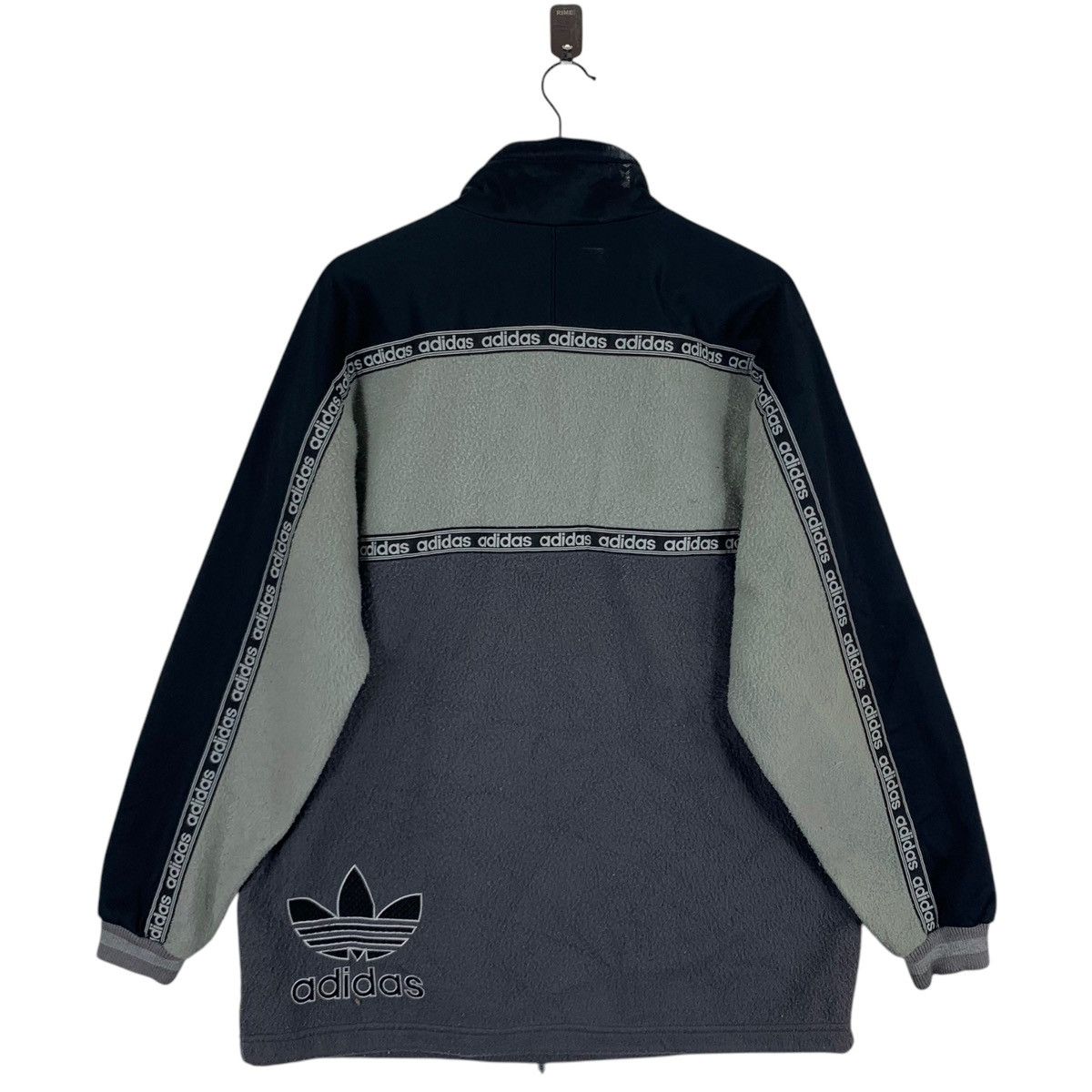 Vintage VINTAGE 90S ADIDAS DECENTE HALF ZIPPER SWEATER Size US L / EU 52-54 / 3 - 7 Thumbnail