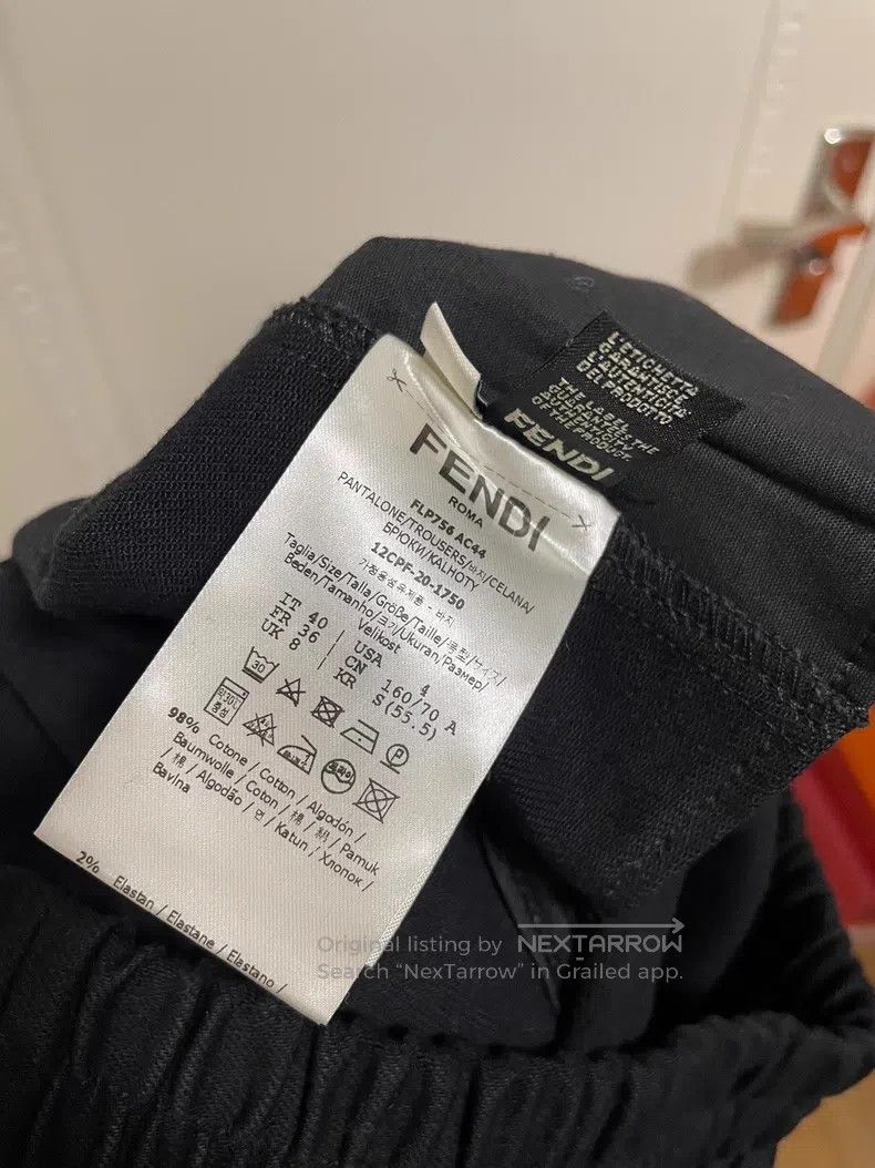 Fendi Fendi Shorts with letter logo on back pocket Size 24" / US 00 / IT 34 - 6 Thumbnail