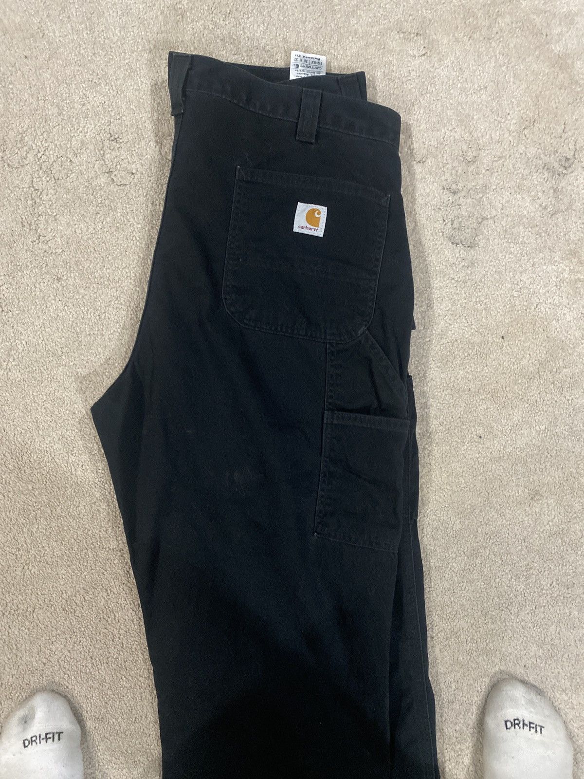 Carhartt × Vintage Black Carhartt Carpenter Pants Size US 38 / EU 54 - 8 Thumbnail