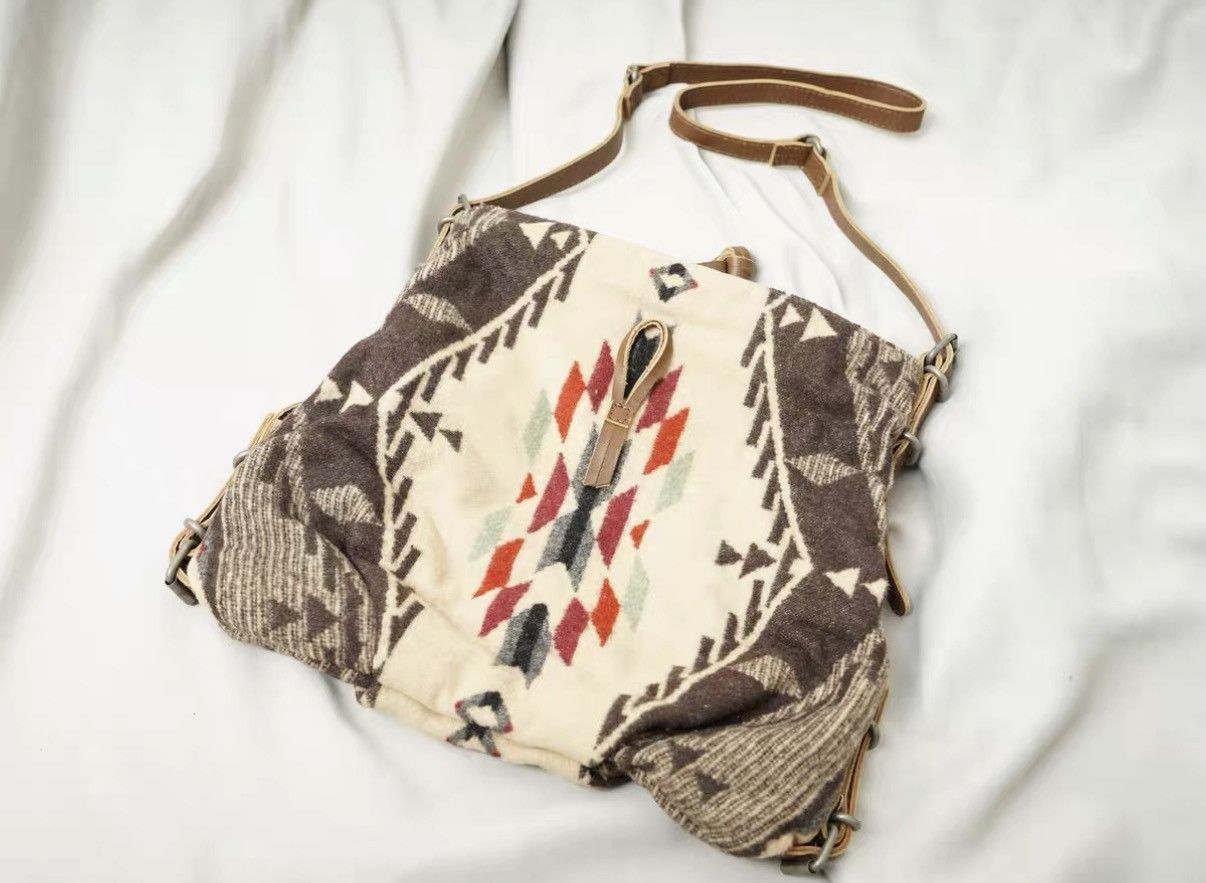 Ralph Lauren Ralph Lauren Denim Supply Navajo Wool Felt Crossbody Bag Size ONE SIZE - 1 Thumbnail
