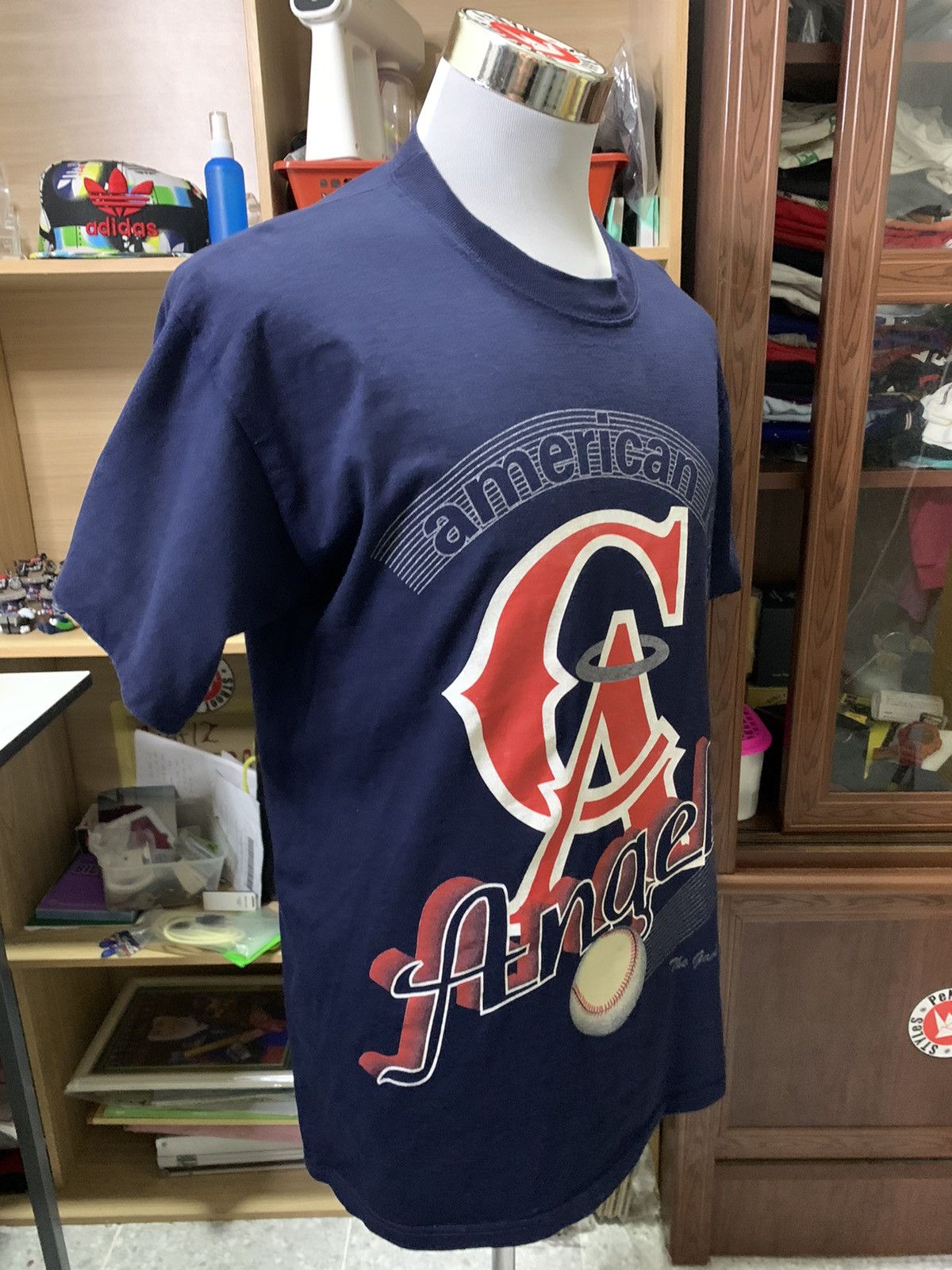 MLB Vintage 1991’s Trench USA California Angels shirt Size US L / EU 52-54 / 3 - 4 Thumbnail