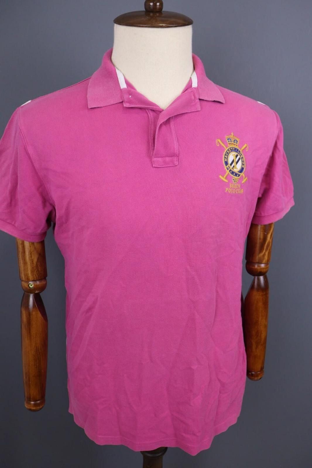 Hackett Hackett Tailored Fit Embroidered Logo Polo Shirt Size L Size US L / EU 52-54 / 3 - 5 Thumbnail