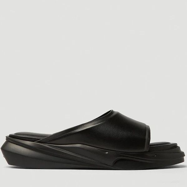 image of 1017 Alyx 9Sm O1Mle0424 Mono Slides In Black, Women's (Size 8)