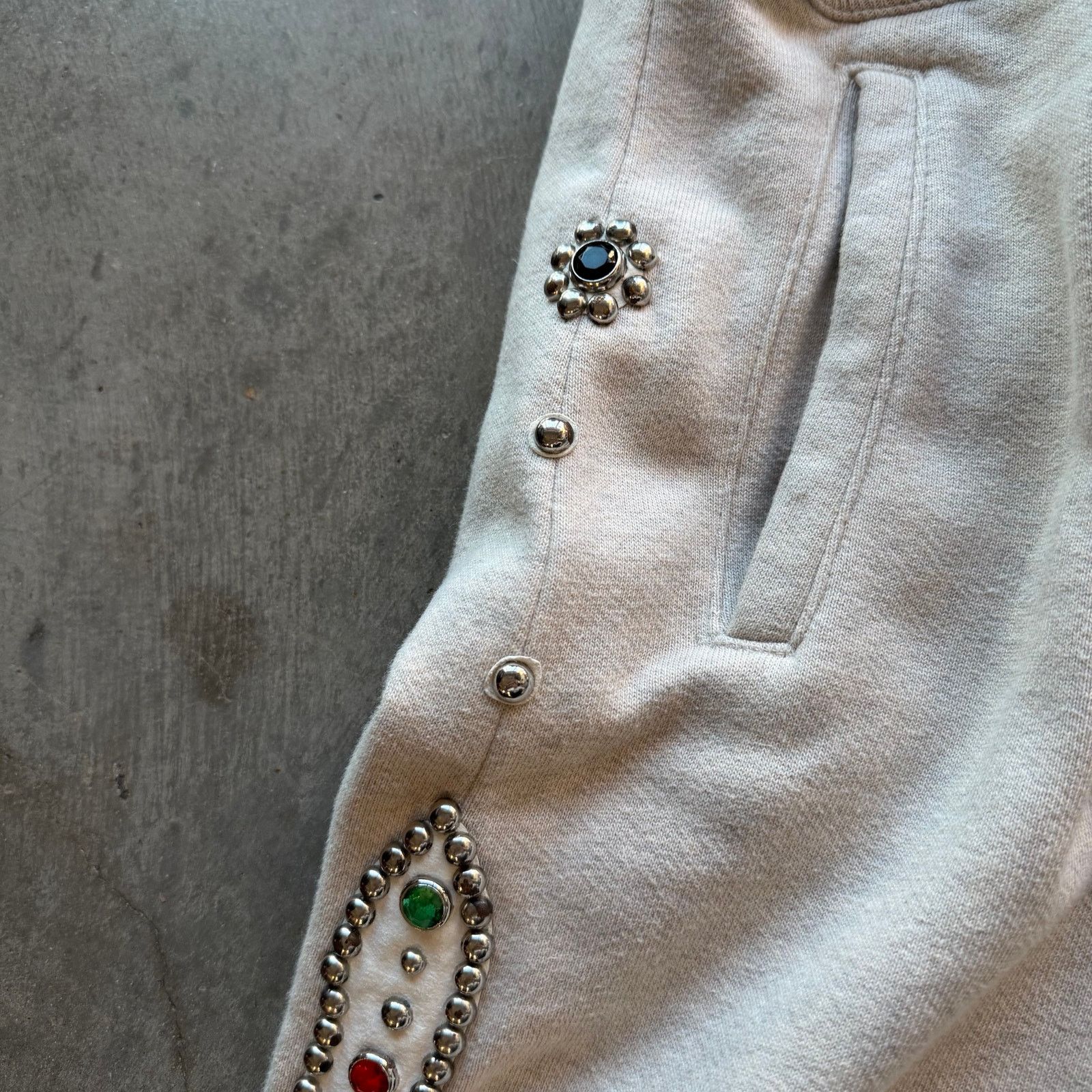 Kapital Kapital Rhinestone Sweatpants Size US 34 / EU 50 - 5 Thumbnail