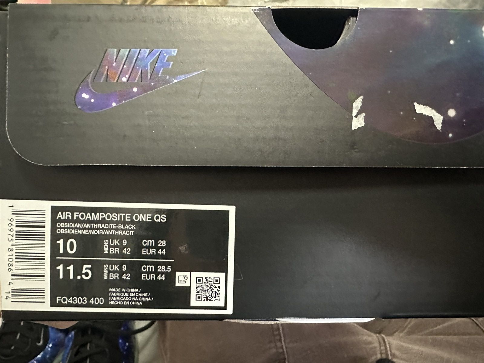 Nike Nike Air Foamposite One Galaxy 2025 Size 10 Size US 10 / EU 43 - 9 Thumbnail