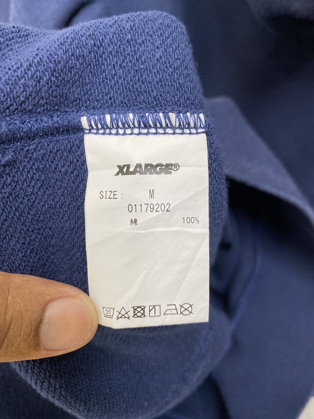 Xlarge X-Large Hoodie Sweatshirt Big Logo Spellout Jumper Size M Size US M / EU 48-50 / 2 - 9 Thumbnail