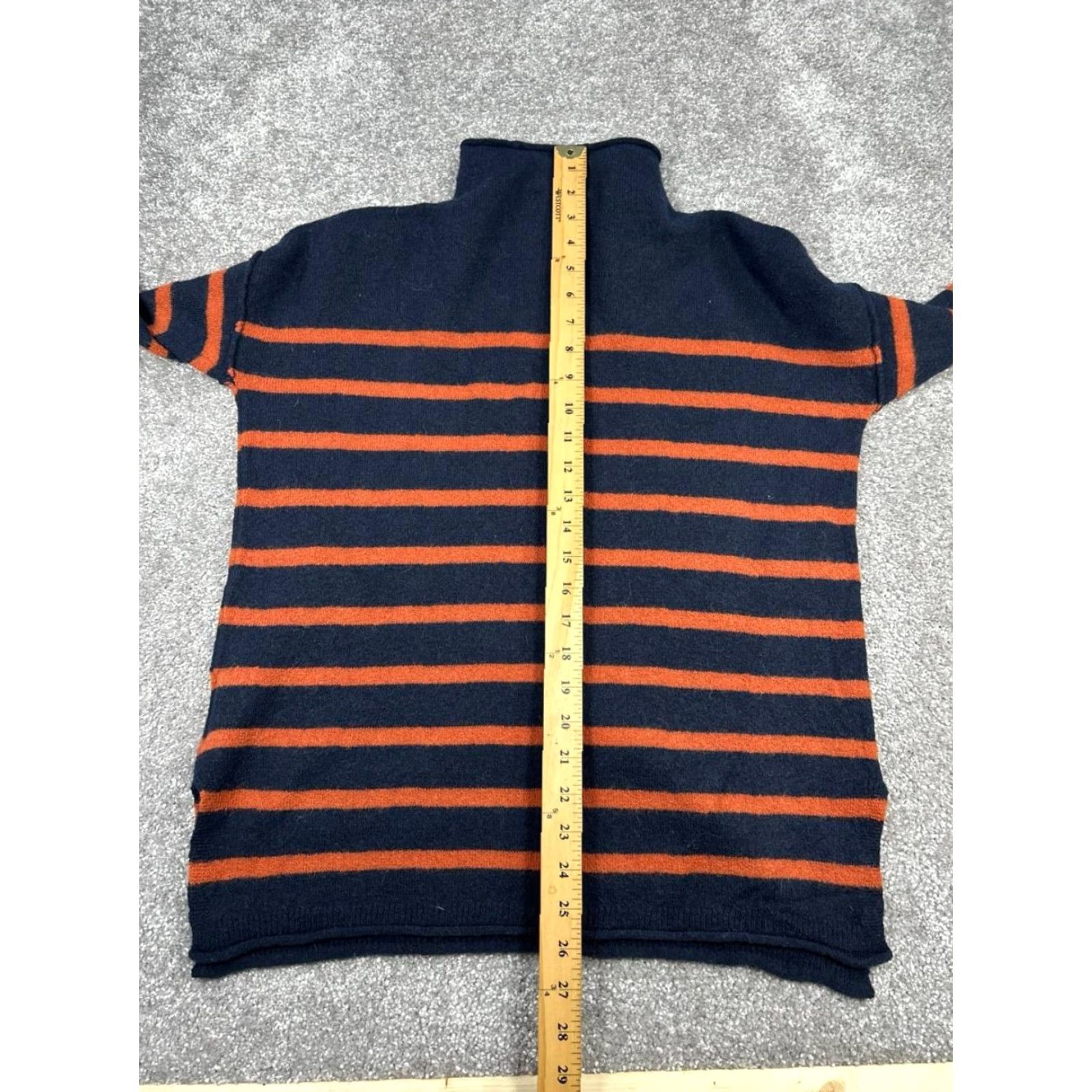 Madewell Madewell Sweater Womens XS Blue Orange Knit Pullover Size XXS / US 00 / IT 34 - 7 Thumbnail