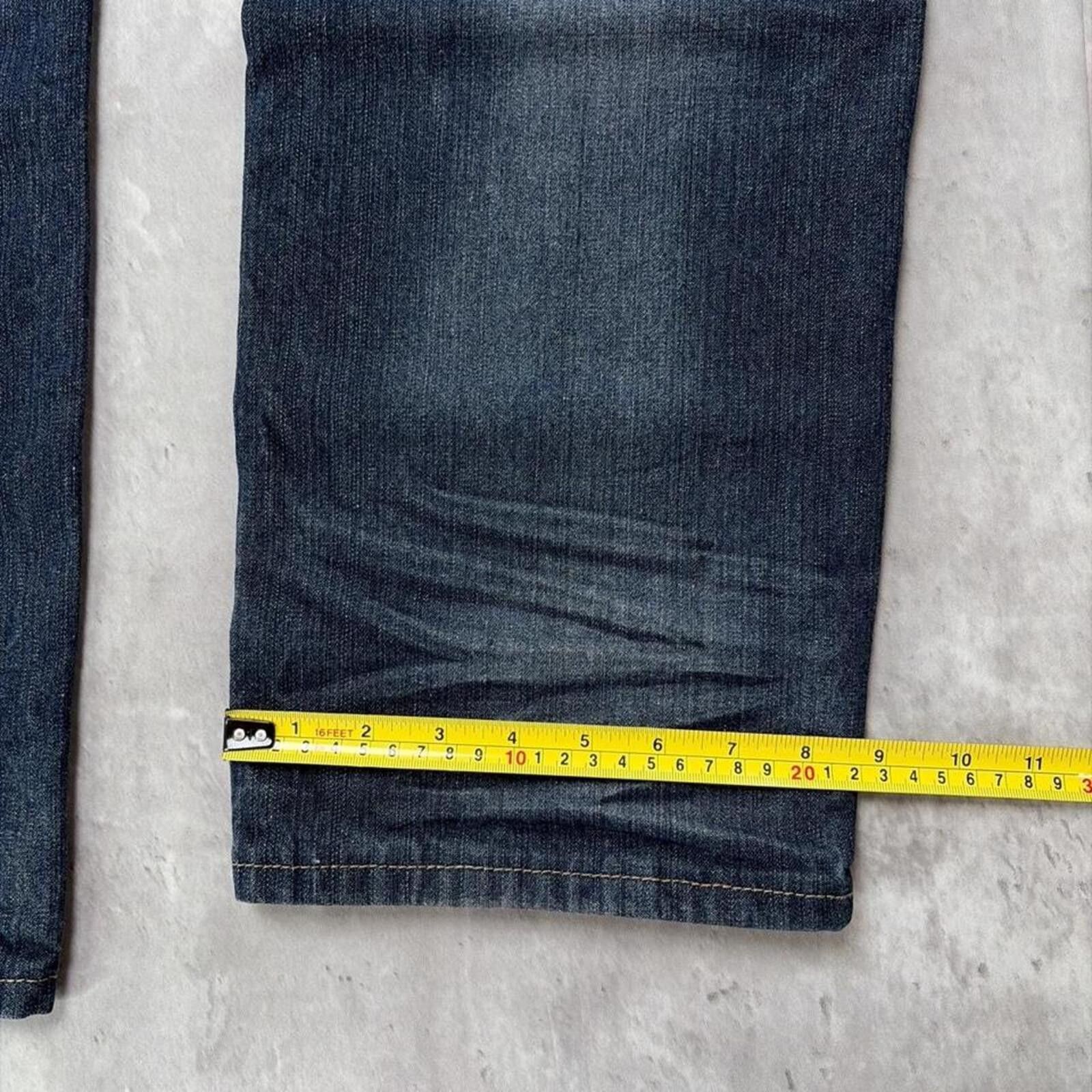 Other Y2K Dark Wash Fiend Grunge Camo Baggy Skater Denim Jeans Size US 40 / EU 56 - 8 Thumbnail