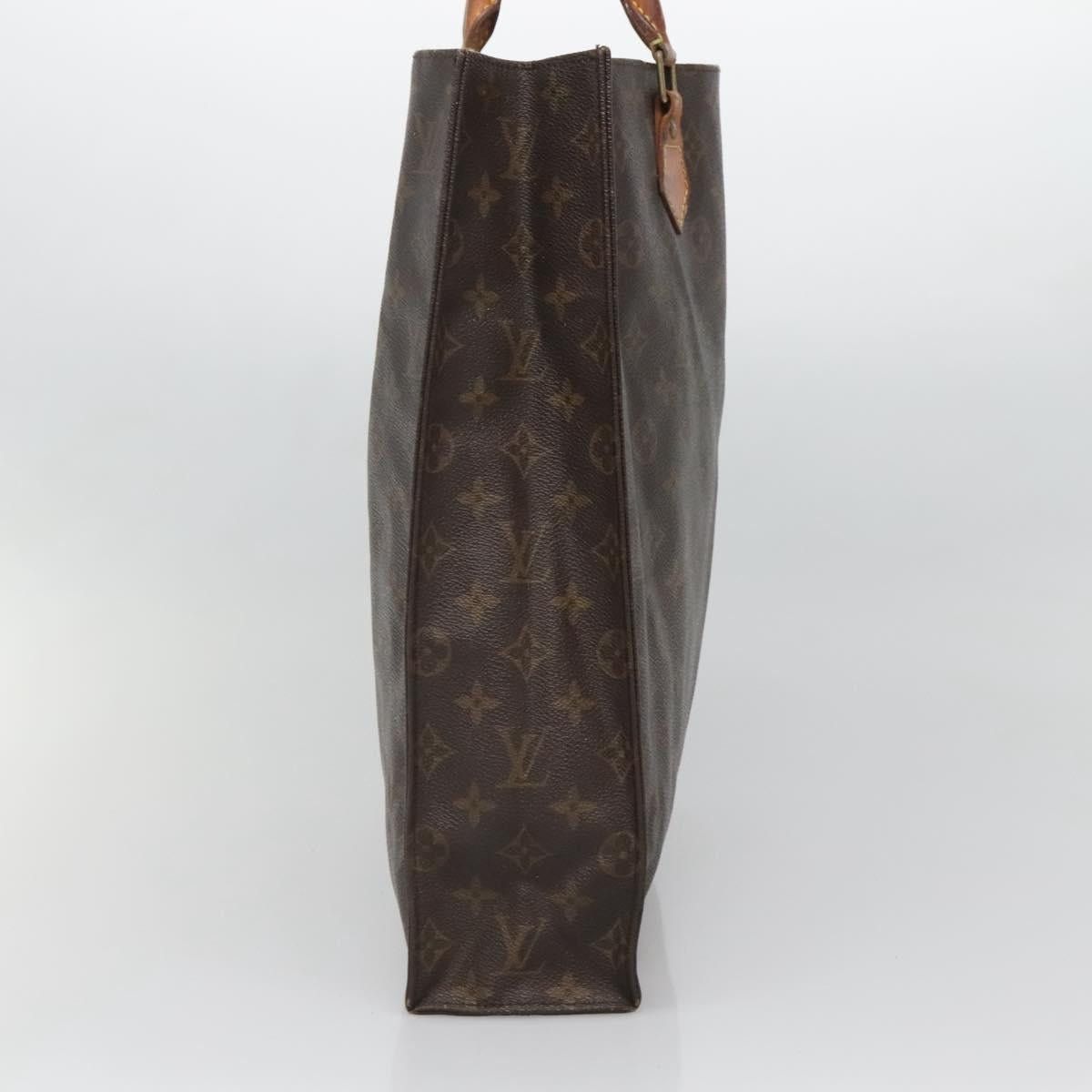 Louis Vuitton LOUIS VUITTON Monogram Sac Plat Hand Bag M51140 Size ONE SIZE - 5 Thumbnail