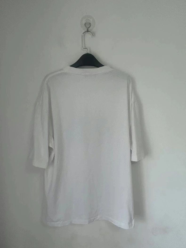 Balenciaga Balenciaga White band portrait short sleeve T-shirt Size US M / EU 48-50 / 2 - 2 Thumbnail