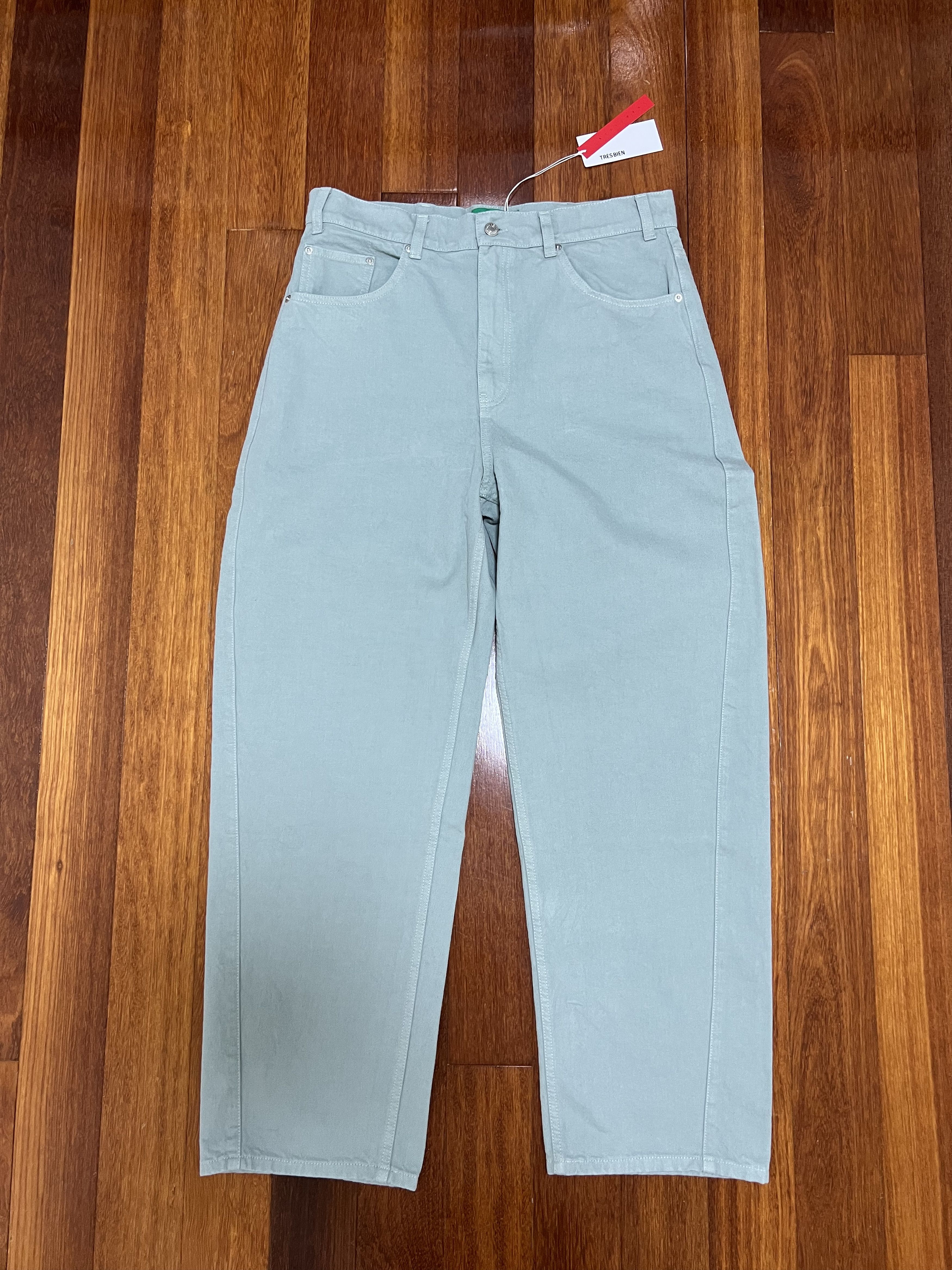 Tres Bien 💚 Très Bien Everywear Twisted 5 Pocket Work Pant Size US 34 / EU 50 - 7 Thumbnail