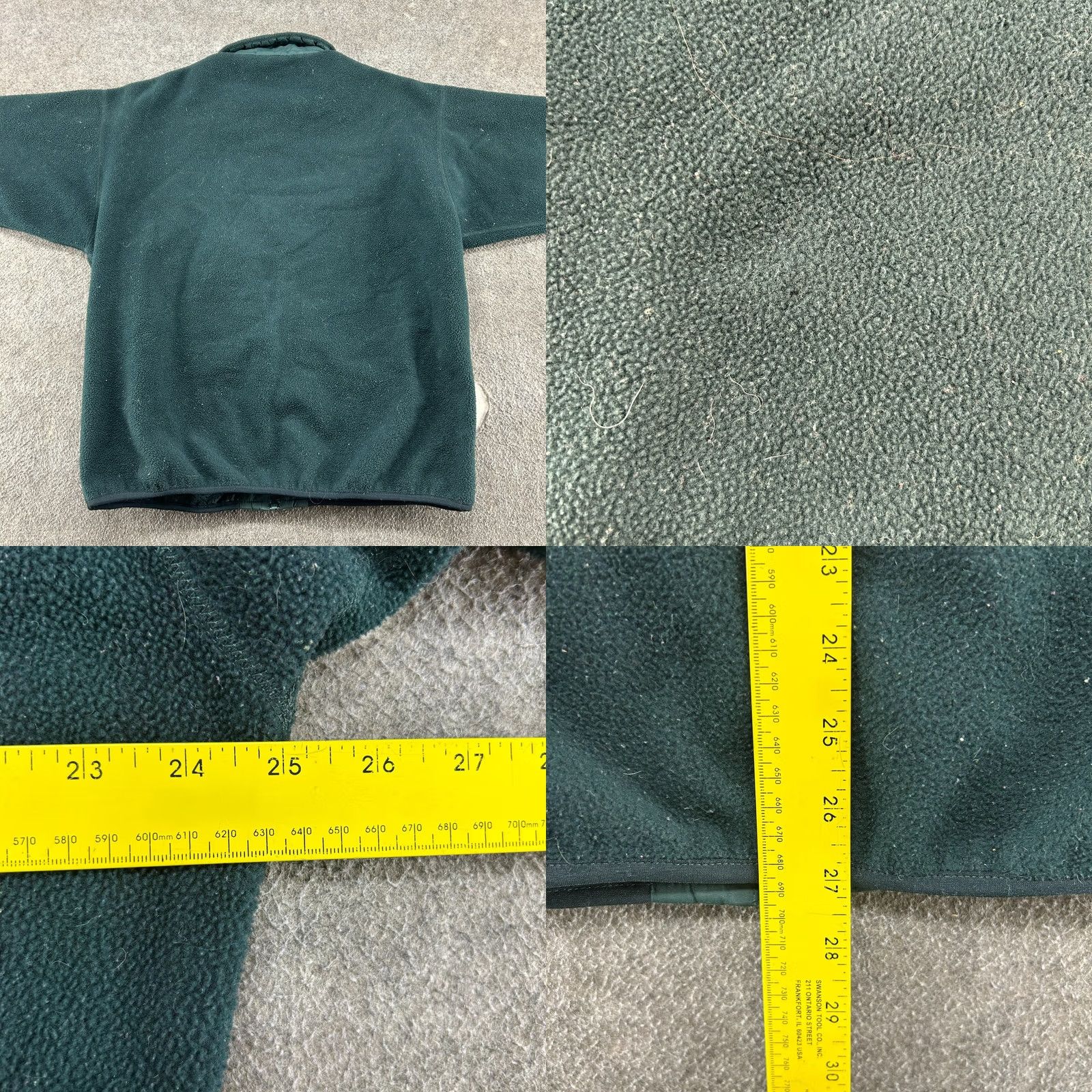 Patagonia VINTAGE Patagonia Jacket Mens M Green Sherpa Fleece Full Zip Polyester USA 90s Windbreaker Century? Size US M / EU 48-50 / 2 - 9 Thumbnail