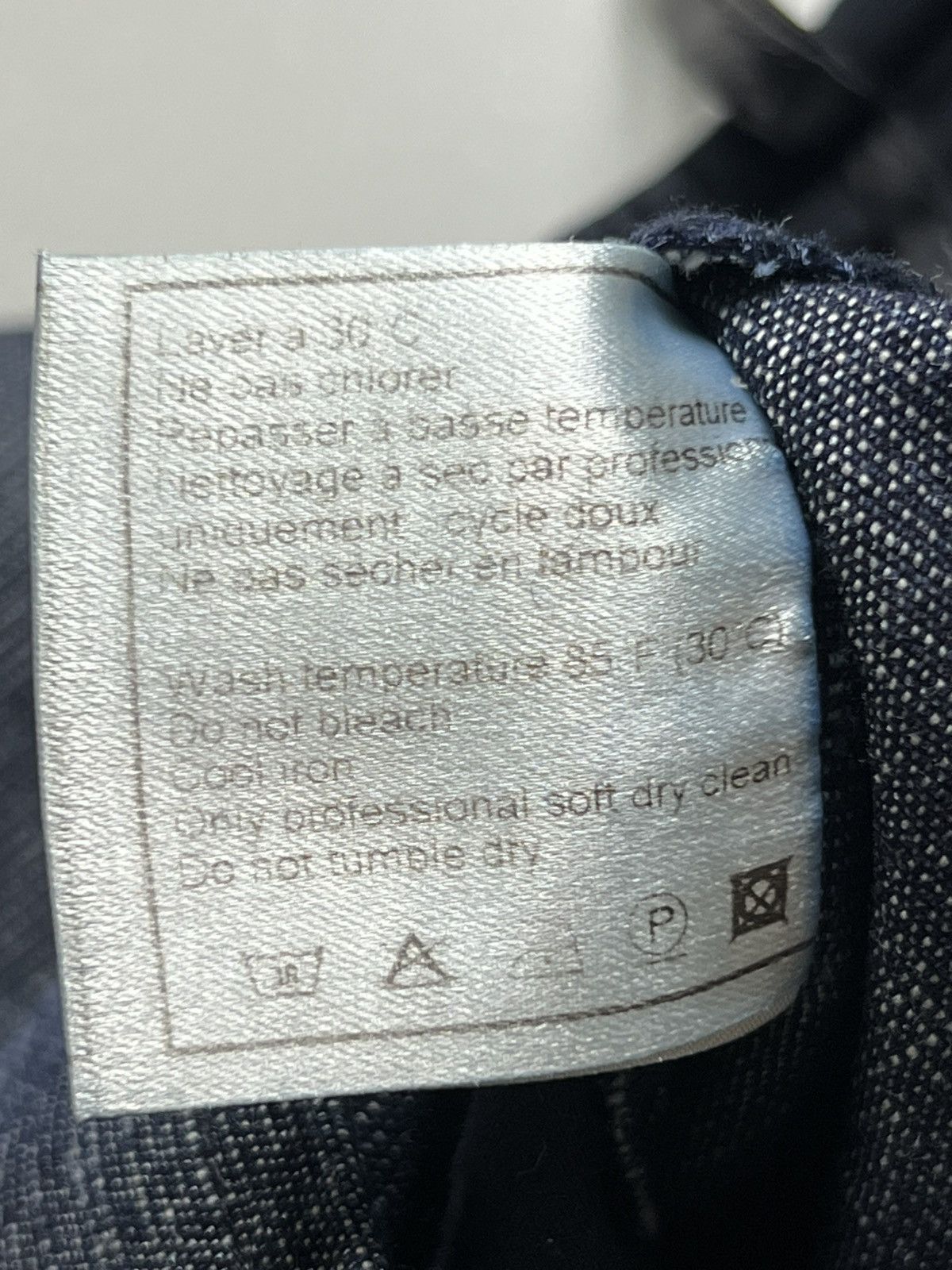 Karl Lagerfeld Chanel - Spring 2002 Denim Lightweight - Pants/Trouser Size 24" / US 00 / IT 34 - 12 Thumbnail