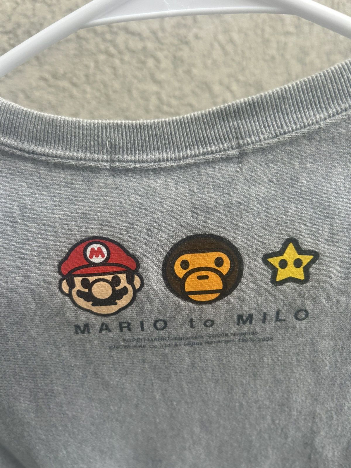 Bape × Nintendo Bape x Mario x Milo Size US S / EU 44-46 / 1 - 9 Thumbnail