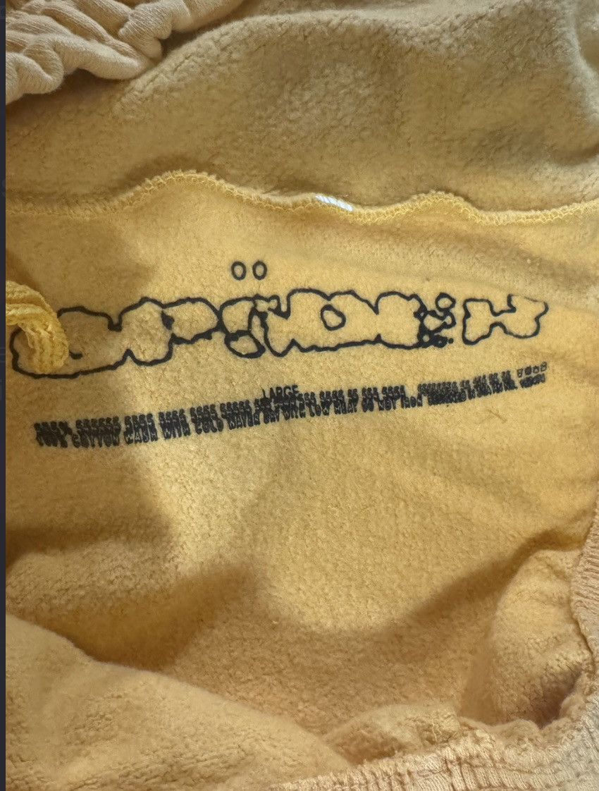 Sp5der Sp5der yellow OG sweats Size US 34 / EU 50 - 3 Thumbnail