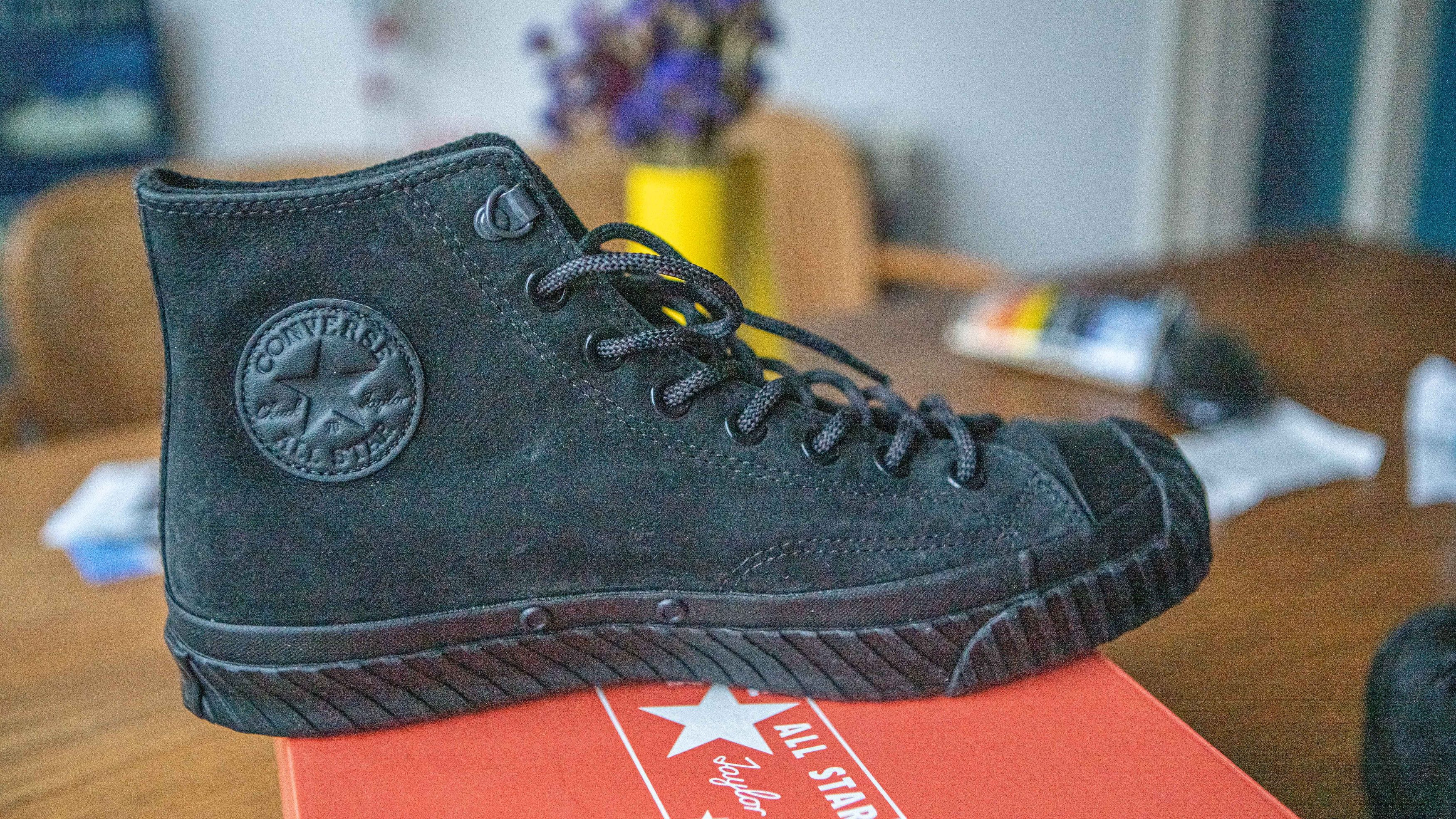 Converse All Star Converse Chuck 70 Black Leather High Top Size US 9.5 / EU 42-43 - 8 Thumbnail