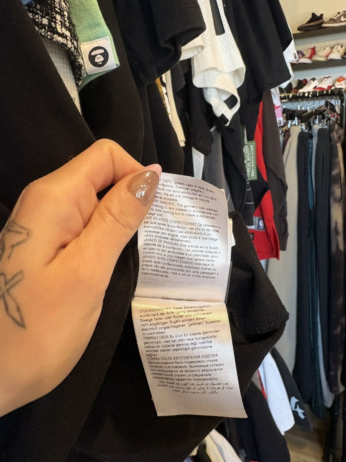 Moncler × Palm Angels Moncler Palm Angels Tee Black Size Large Size US L / EU 52-54 / 3 - 11 Thumbnail