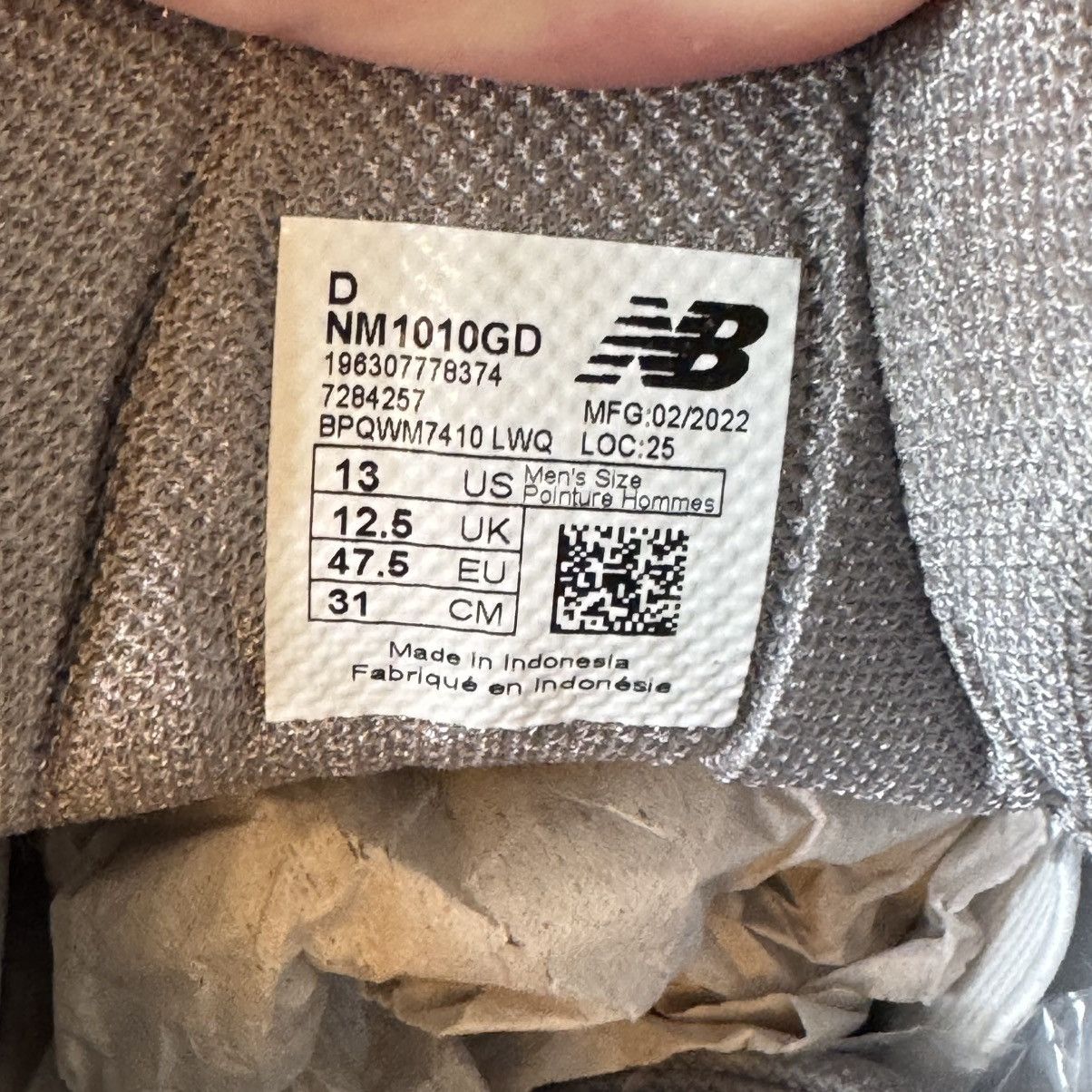New Balance New Balance Numeric 1010 “Grey” Size US 13 / EU 46 - 7 Thumbnail