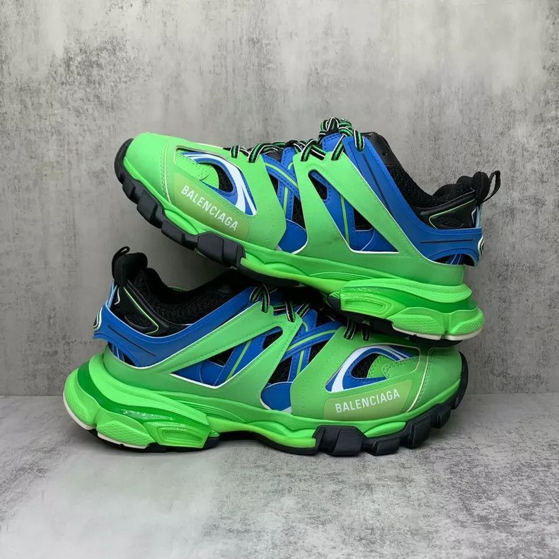 Balenciaga Balenciaga Track Sneakers Green and Black-2505 Size US 8 / EU 41 - 2 Thumbnail