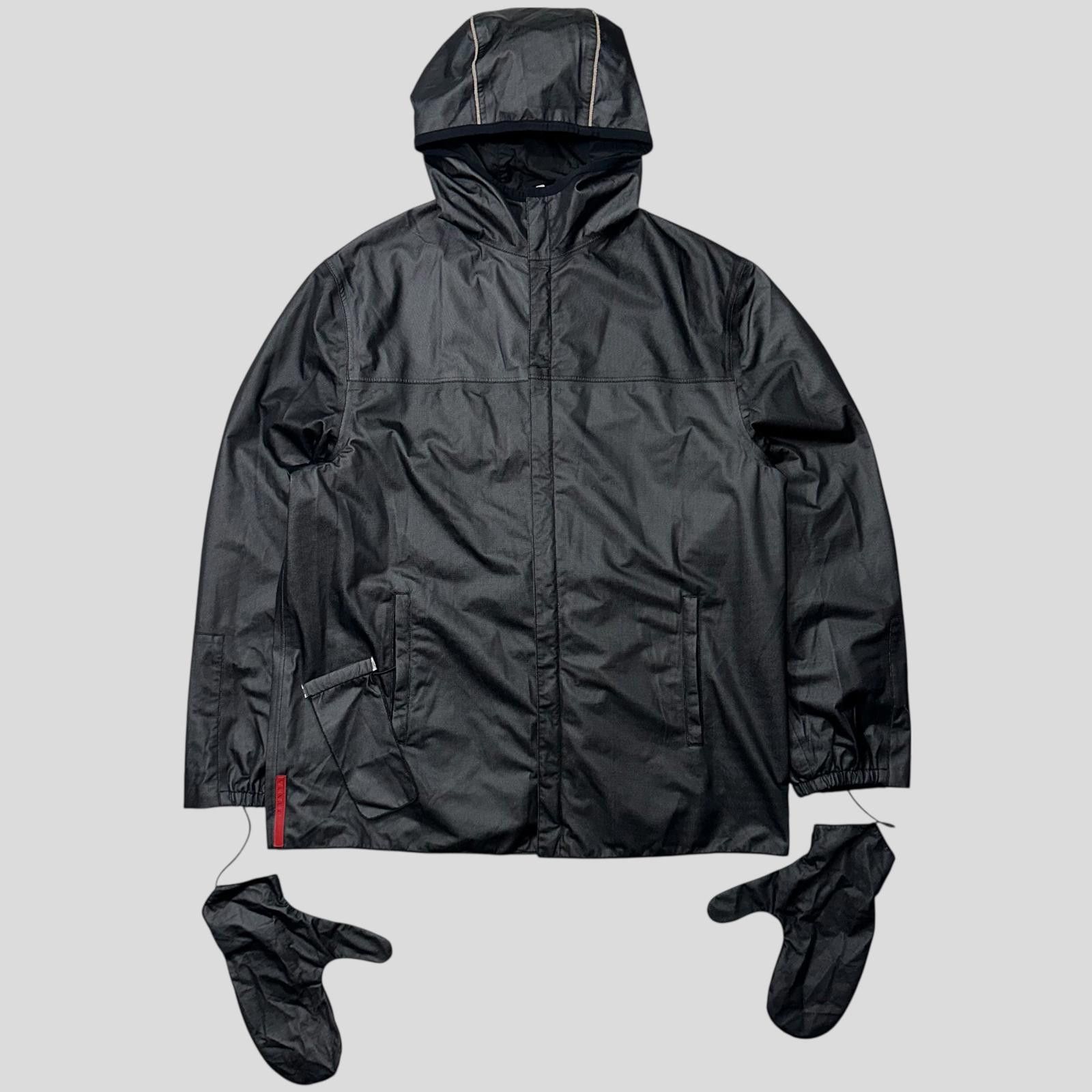 Prada Prada Sport 1999 Hydrophobic Taped Reversible Glove Jacket L Size US L / EU 52-54 / 3 - 1 Thumbnail