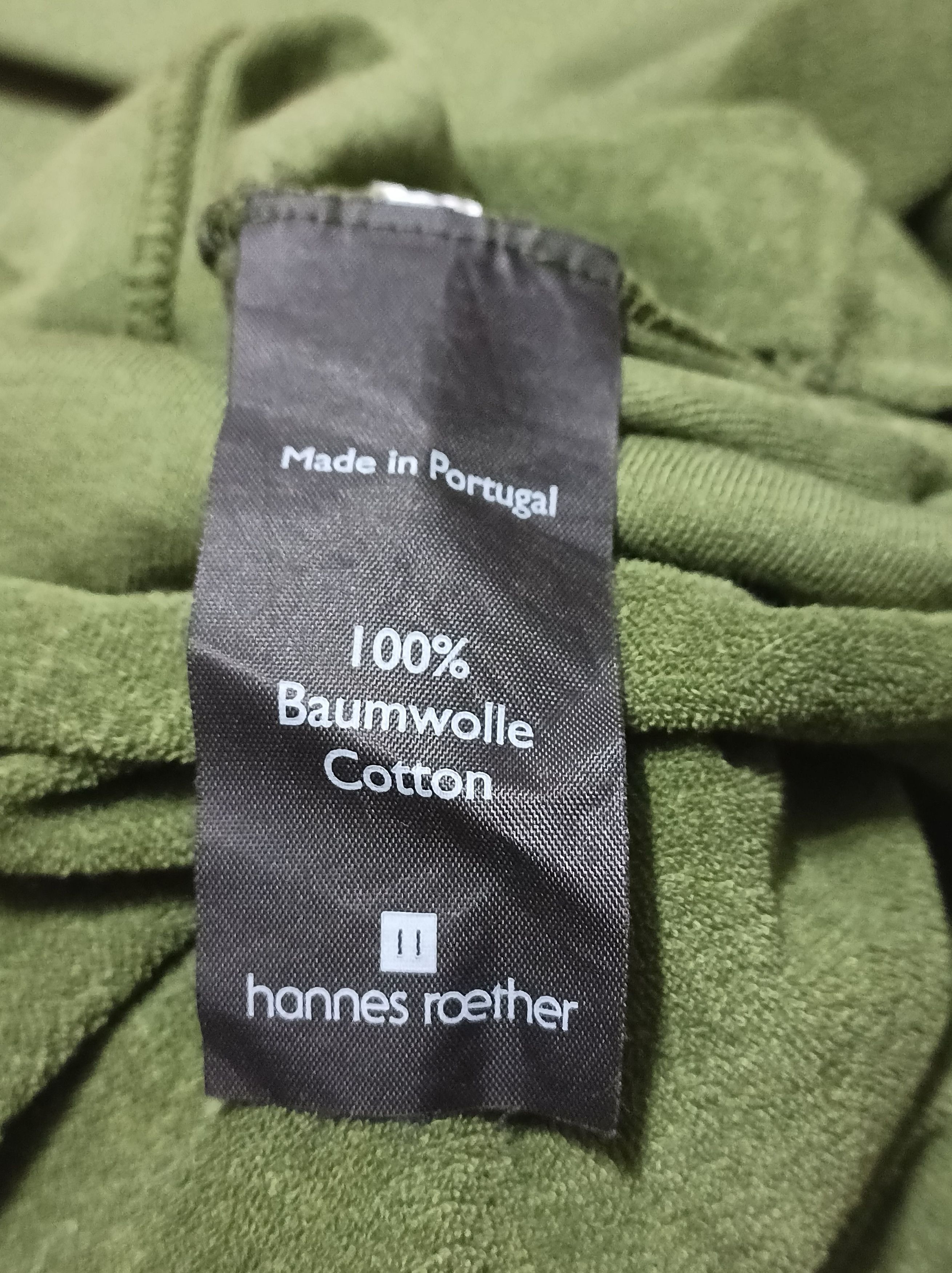 hannes roether Hannes Roether Green Oversized Cotton Dress Size M Size M / US 6-8 / IT 42-44 - 11 Thumbnail