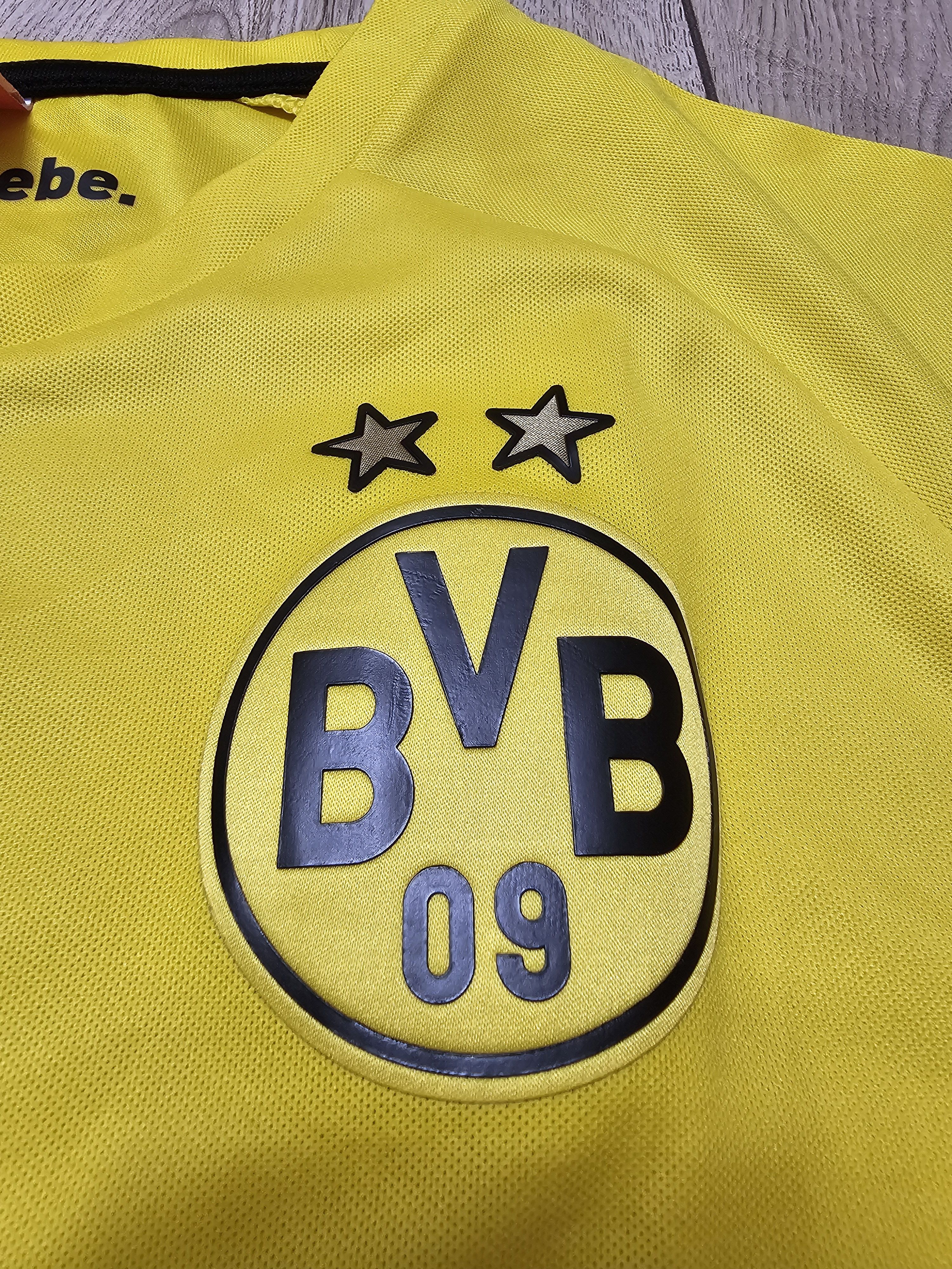 Puma BORUSSIA DORTMUND 2014 2015 HOME FOOTBALL SOCCER JERSEY Size US M / EU 48-50 / 2 - 4 Thumbnail