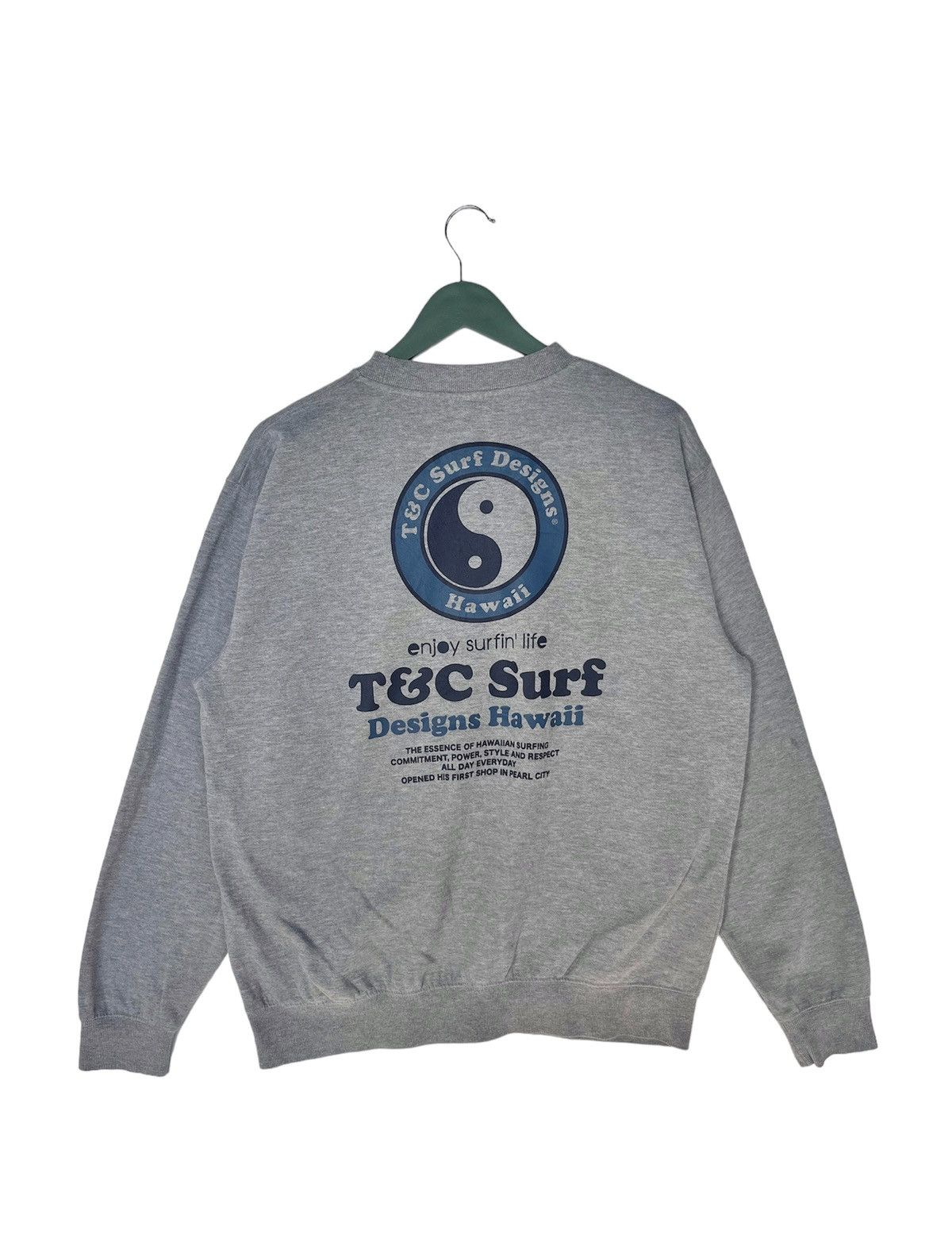 Vintage Vintage T&C Surf Design Sweatshirt Size US XL / EU 56 / 4 - 2 Thumbnail