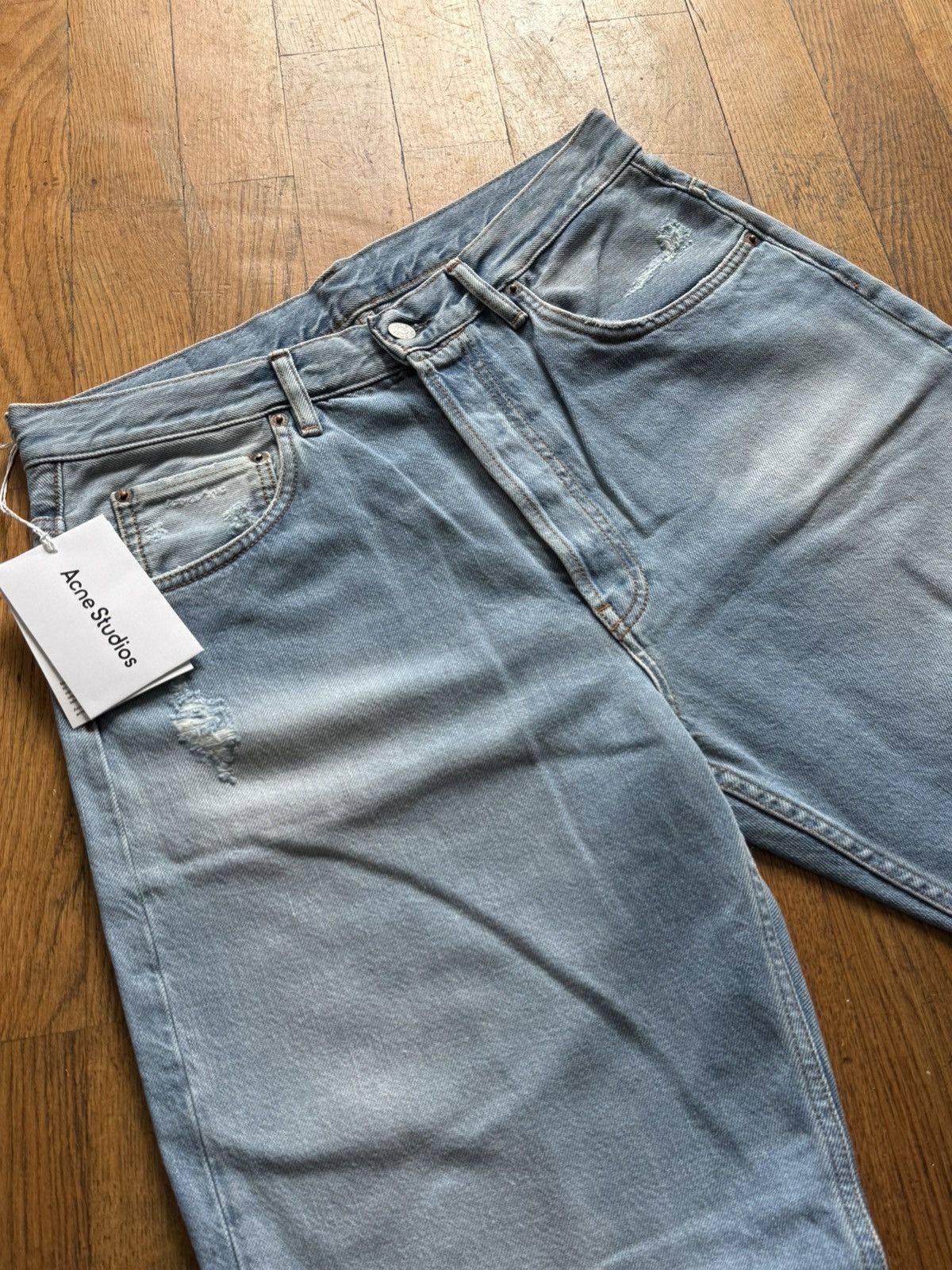 Acne Studios NWT - 2021M Light blue Size US 33 - 4 Thumbnail