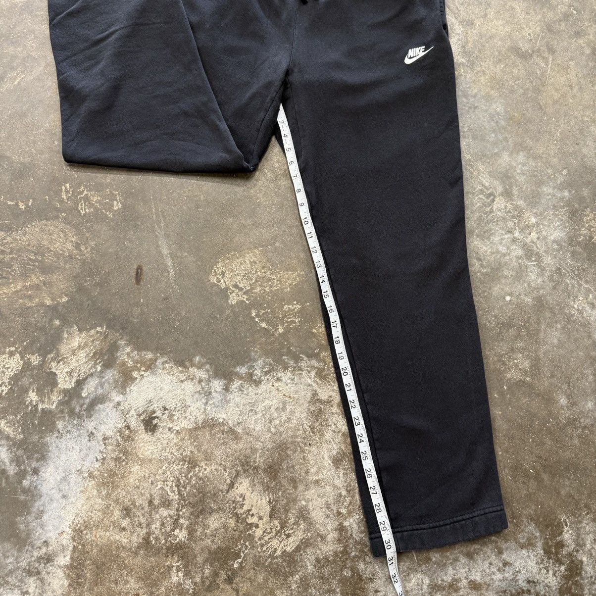 Nike Nike Black Swoosh Fleece Sweatpants Joggers Size US 36 / EU 52 - 7 Thumbnail