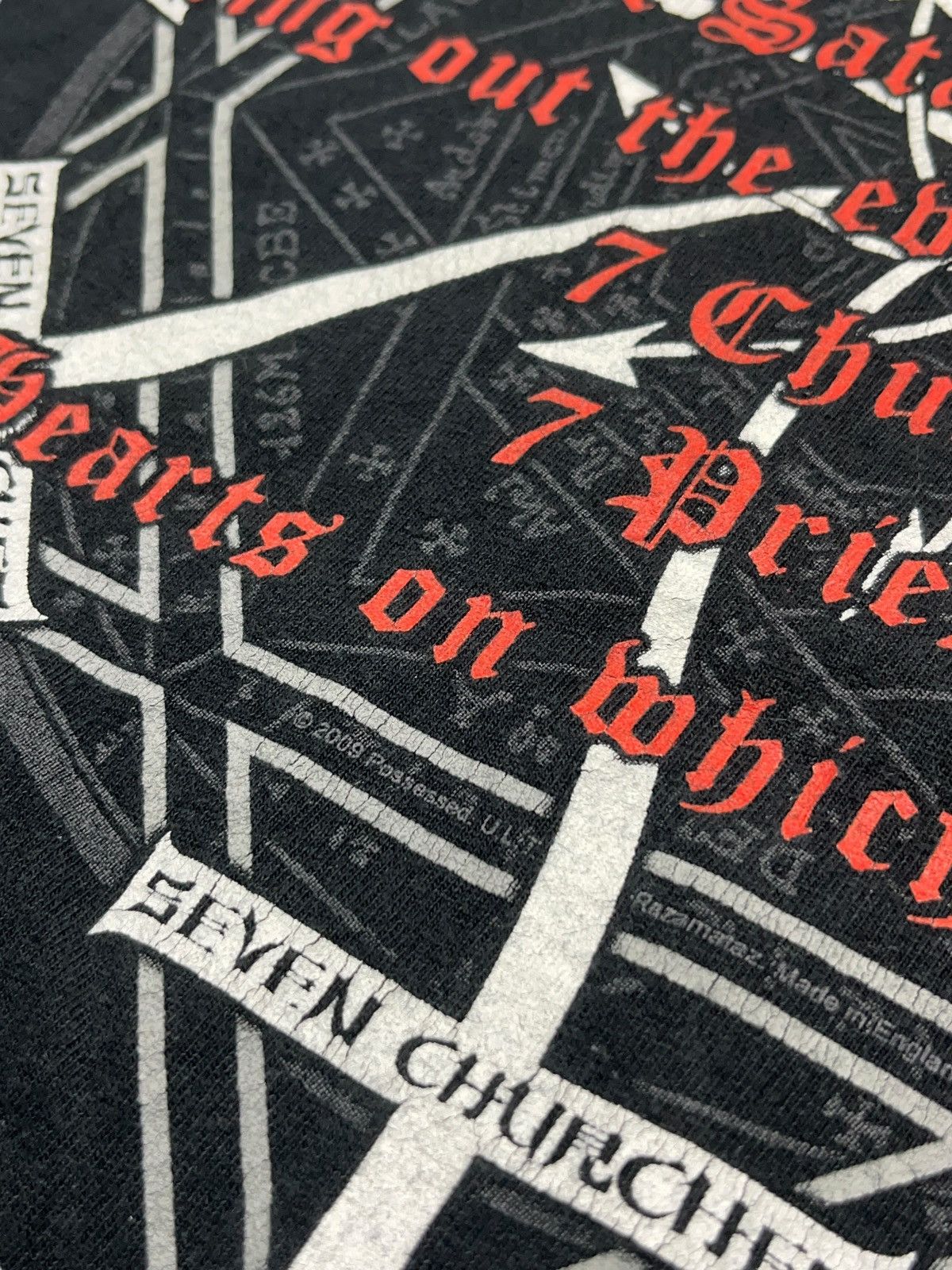 Band Tees × Vintage Vintage Possessed Seven Churches 2009 T-shirt Death Metal Size US XL / EU 56 / 4 - 8 Thumbnail
