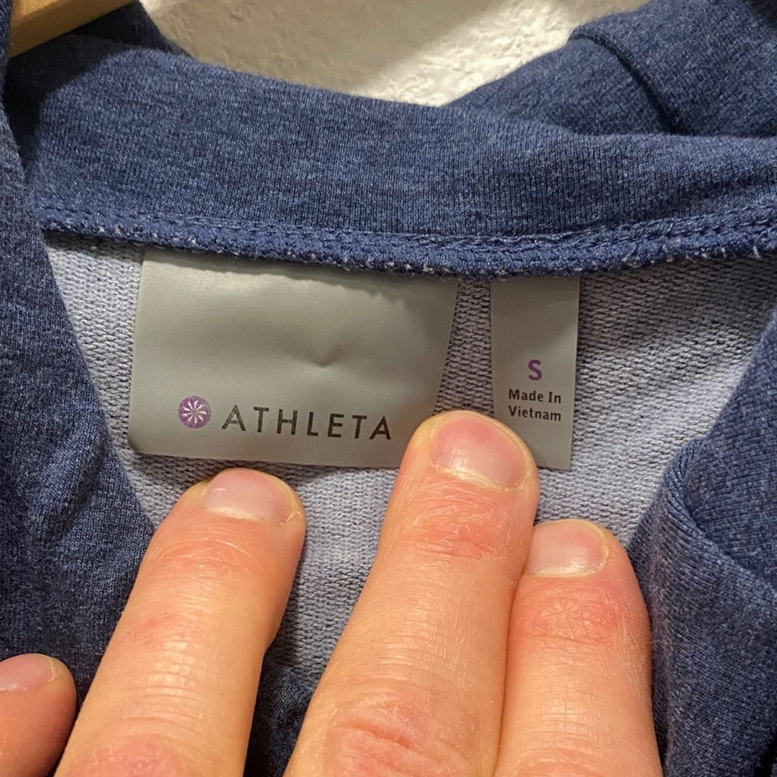 Athleta Athleta Blue Pullover Hoodie - Small Size S / US 4 / IT 40 - 6 Thumbnail