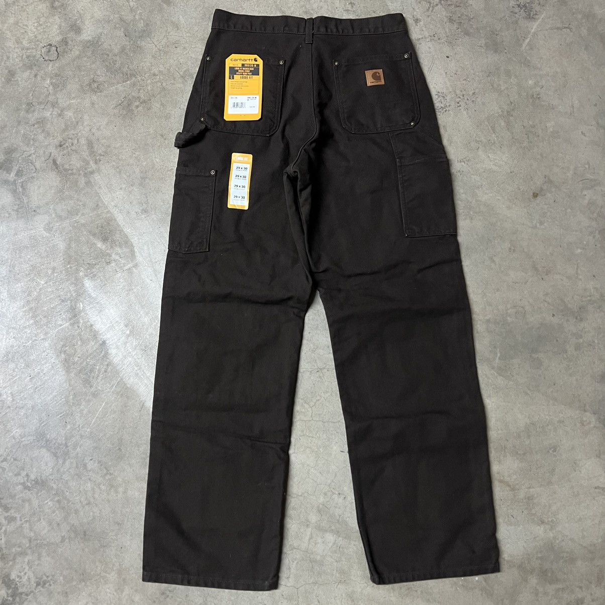 Carhartt × Carhartt Wip × Vintage BNWT Carhartt 🇺🇸 Brown Double-Knee Carpenter Pants Size US 29 - 1 Thumbnail
