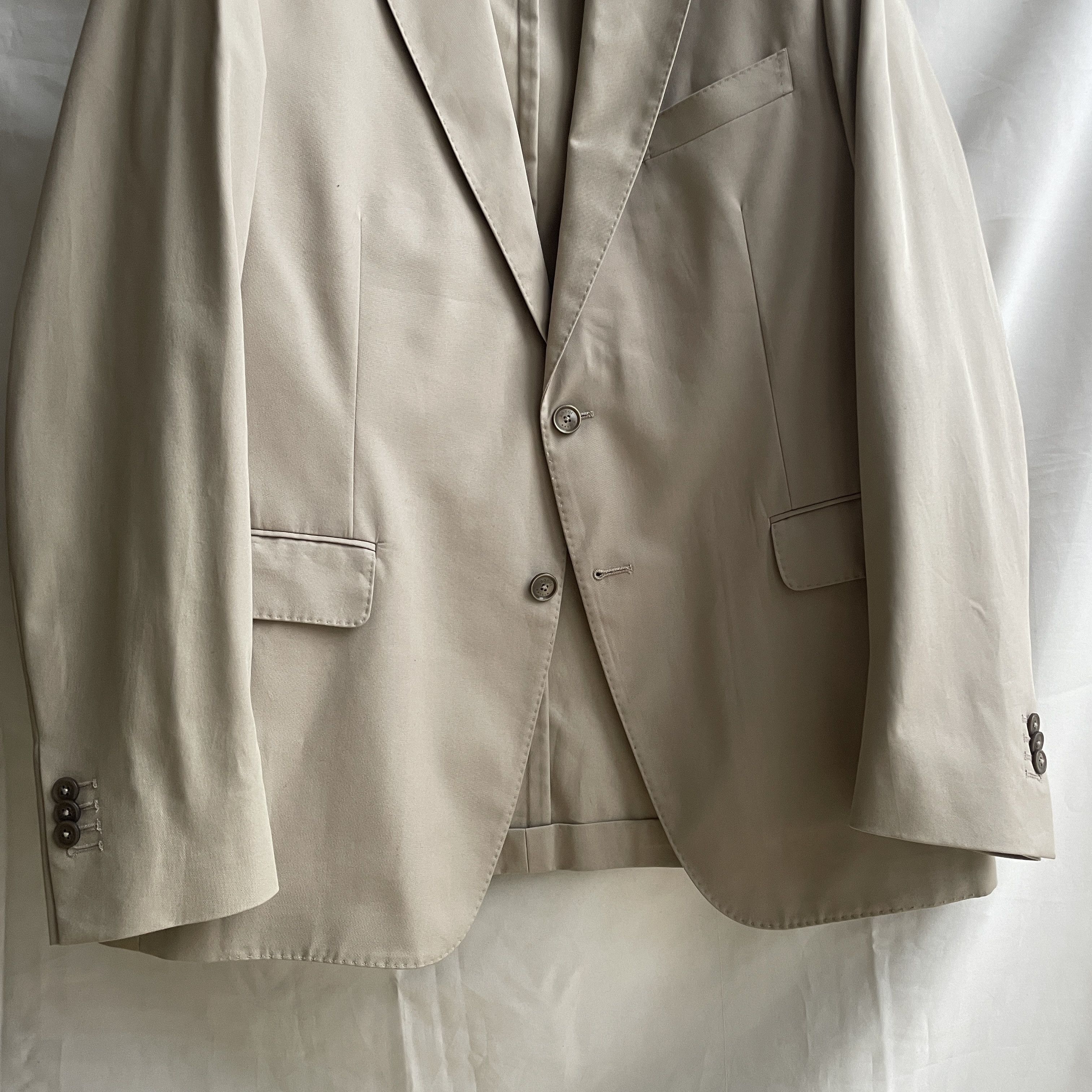 Boggi Boggi Milano Unlined Cotton Regular Fit Blazer Size EUR 56 Size 46R - 5 Thumbnail