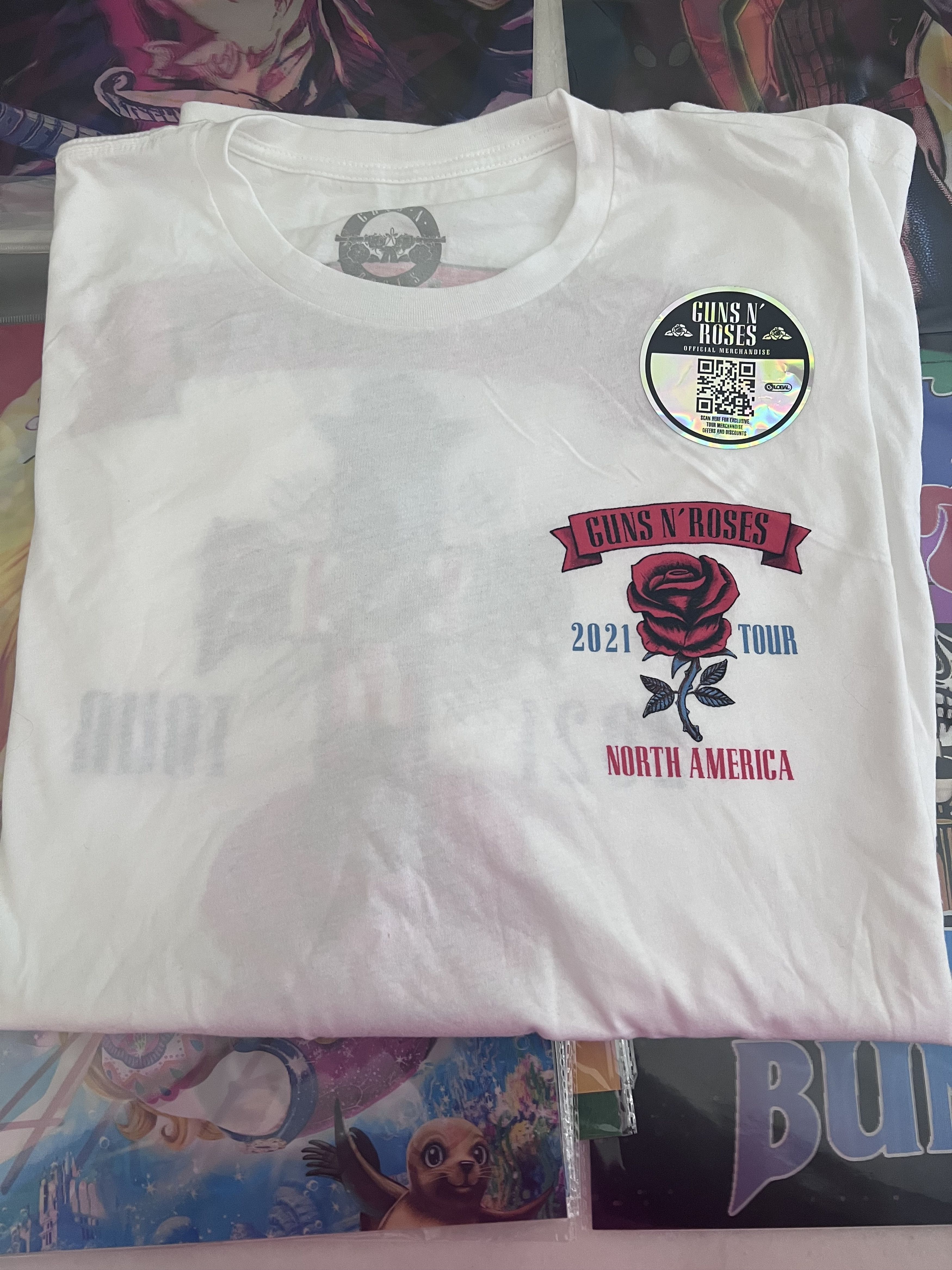 Guns N' Roses Gun’s N Roses North America Tour 2021 White Men’s Sz XXXL Size US XXL / EU 58 / 5 - 1 Thumbnail