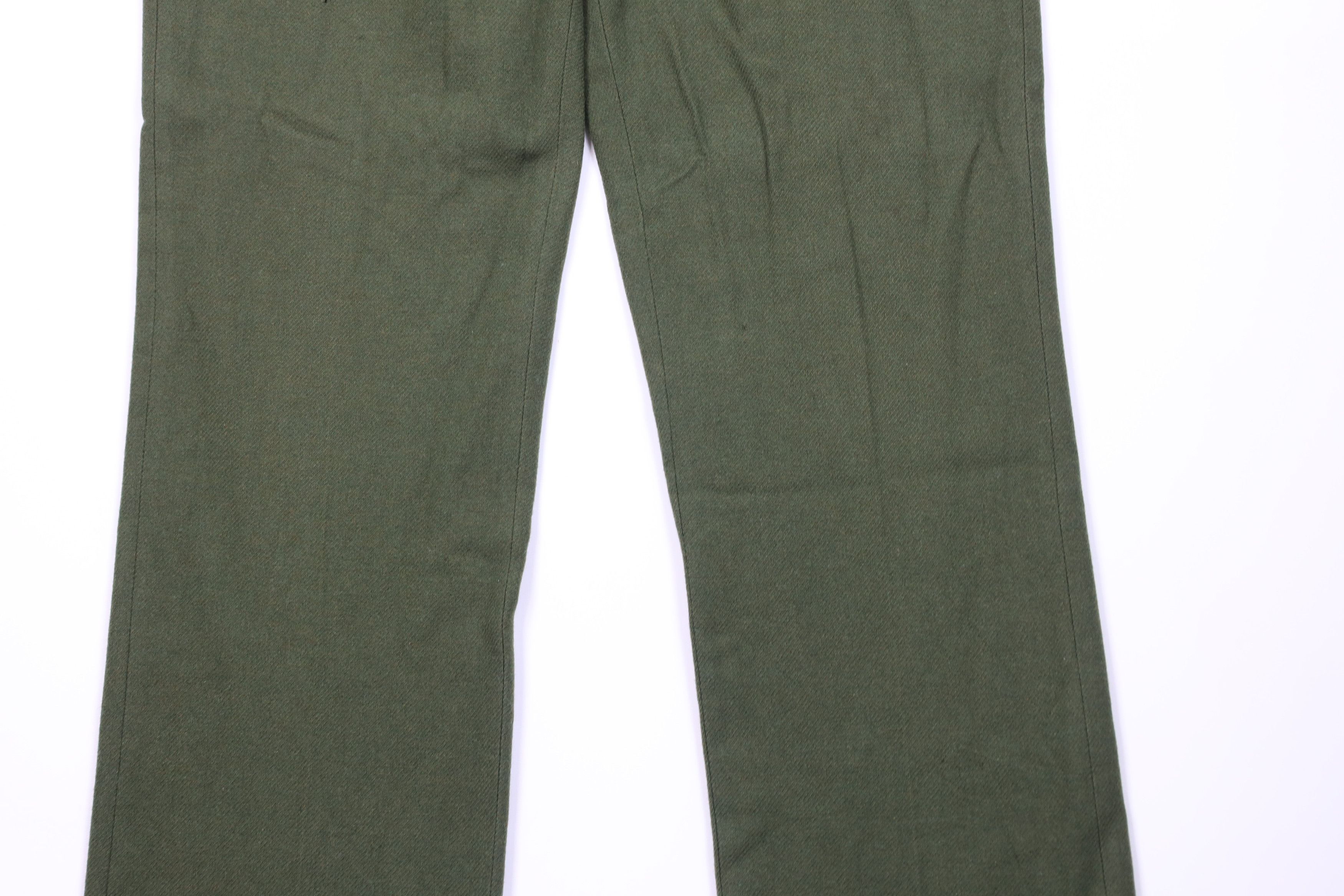 Vintage Vintage 60s 70s Streetwear Buckle Back Wide Leg Pants USA Size US 34 / EU 50 - 3 Thumbnail