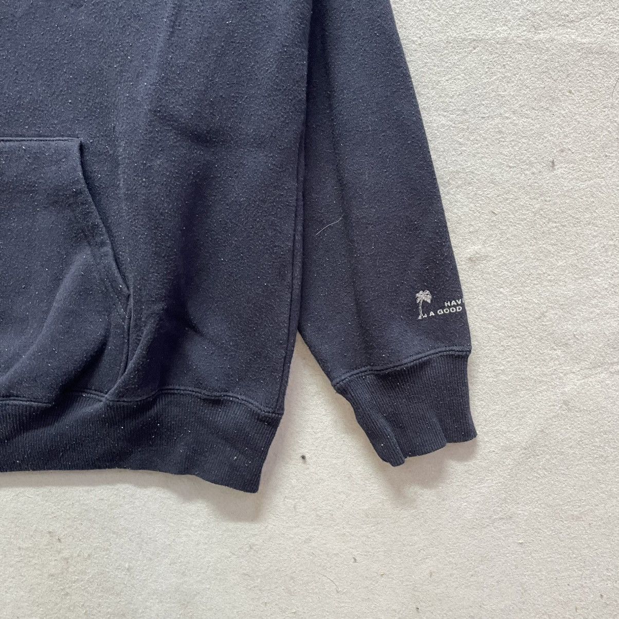 Vintage Surf Sprits Graphic Hoodie Black Surf Style Pullover Size US L / EU 52-54 / 3 - 6 Thumbnail