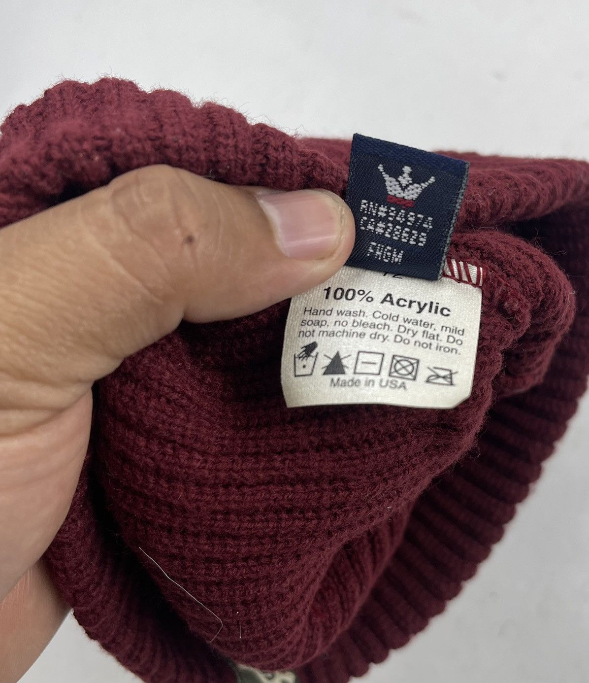 Stussy vintage made in usa stussy beanie hat tc32 Size ONE SIZE - 7 Thumbnail